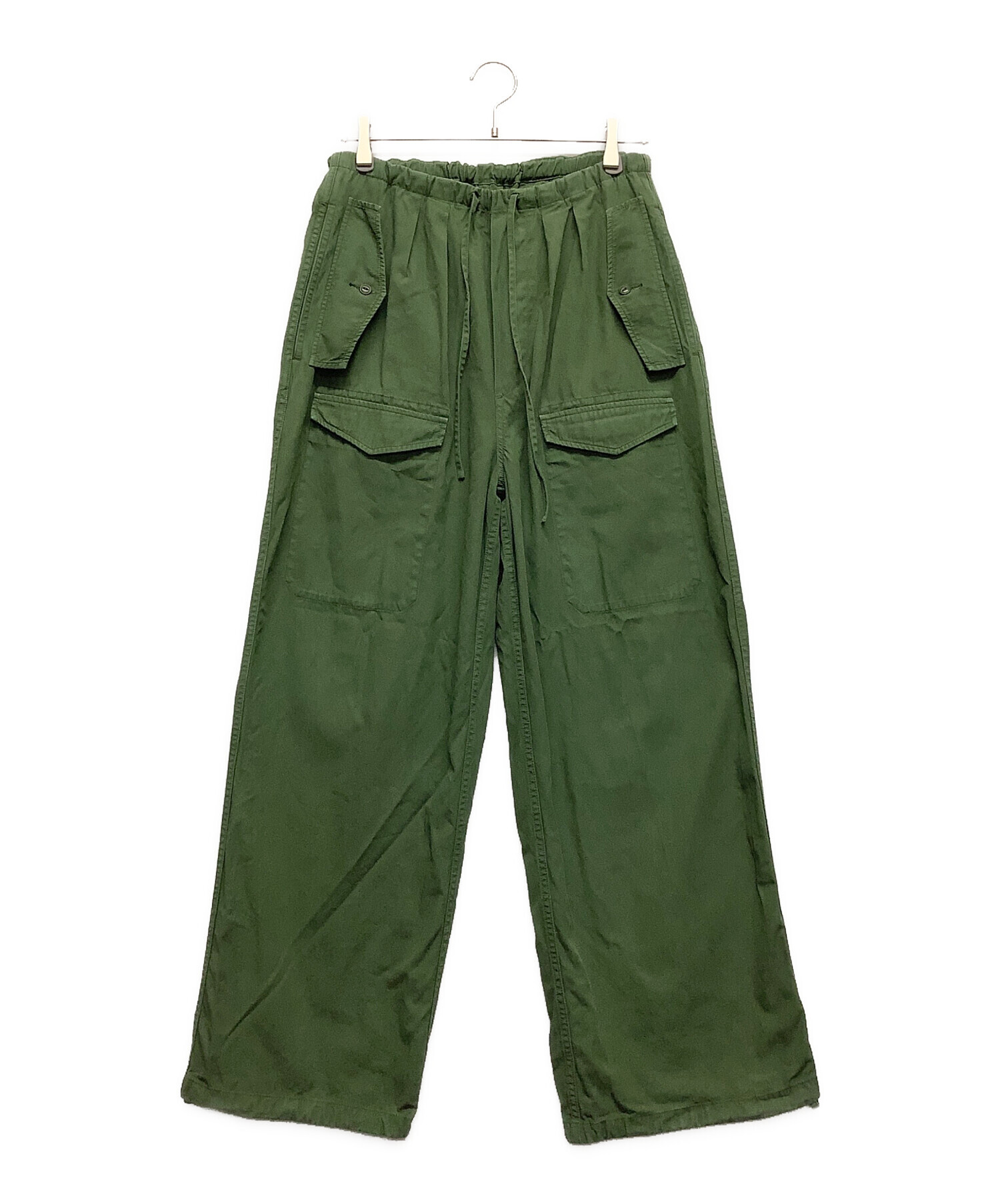 中古・古着通販】ticca (ティッカ) カーゴパンツ オリーブ サイズ:FREE
