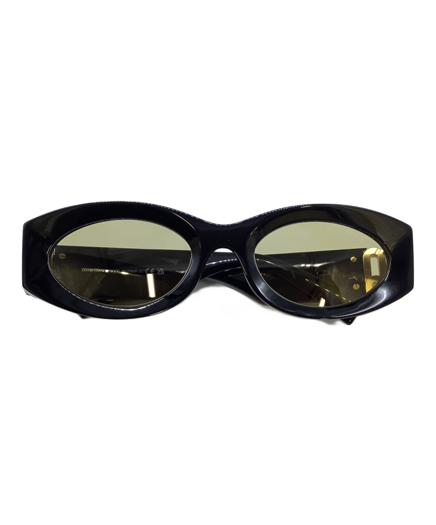 中古・古着通販】MIU MIU (ミュウミュウ) サングラス ブラック