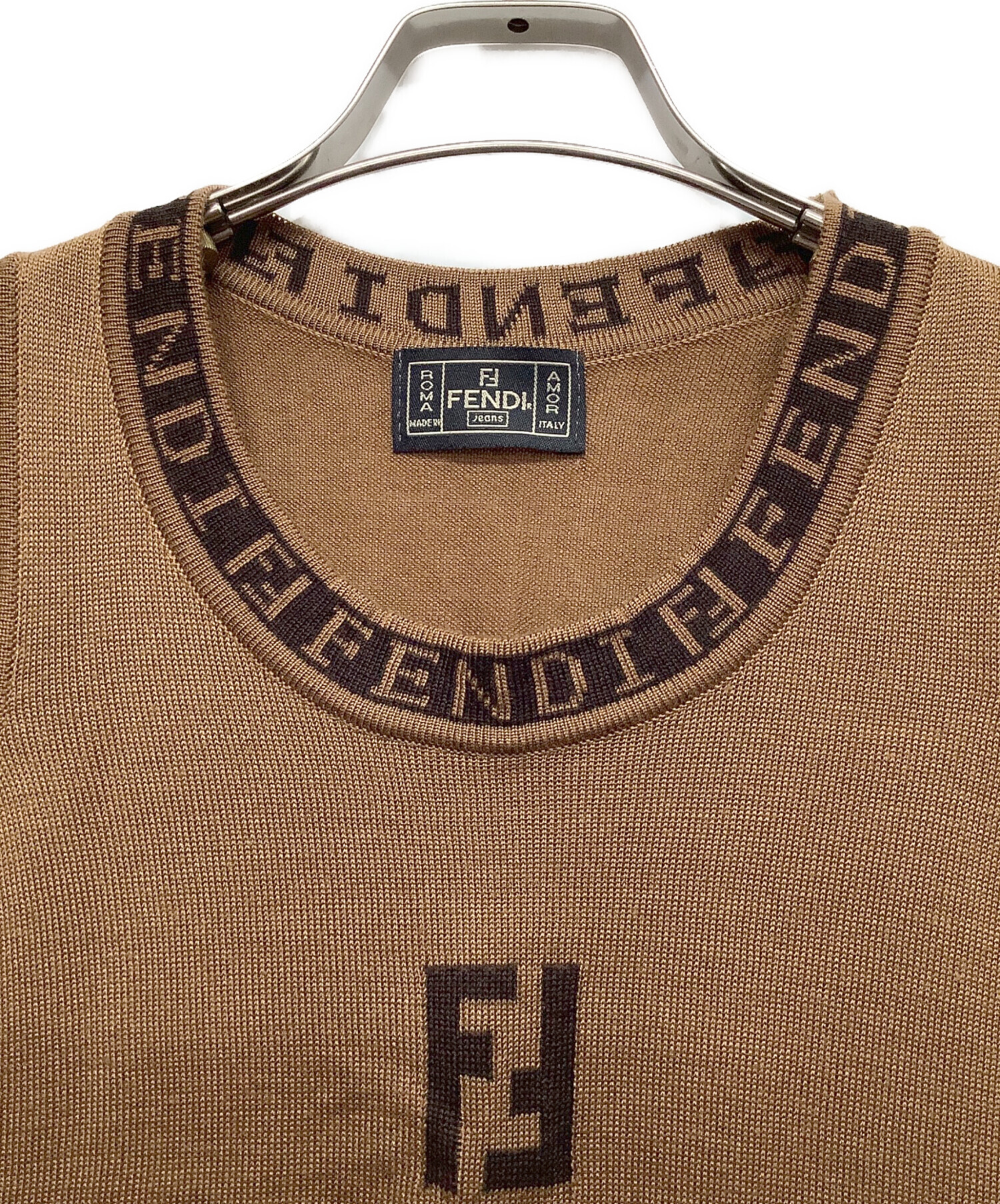 中古・古着通販】FENDI JEANS (フェンディ ジーンズ) ノースリーブ