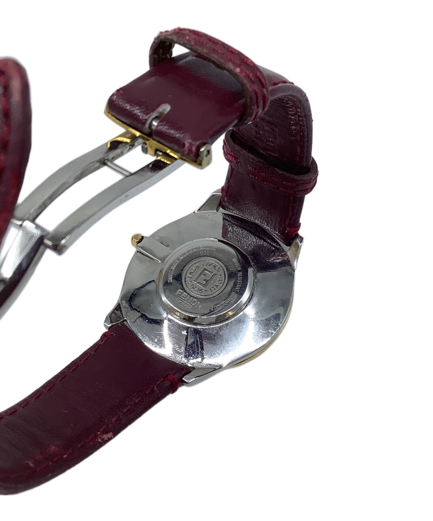中古・古着通販】FENDI (フェンディ) リストウォッチ ゴールド
