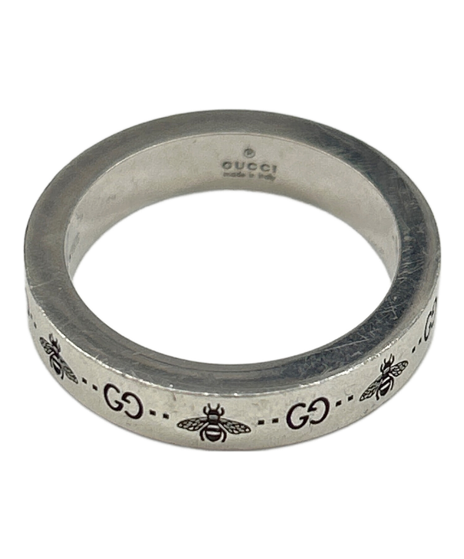 中古・古着通販】GUCCI (グッチ) GG＆ビー エングレービング スリム