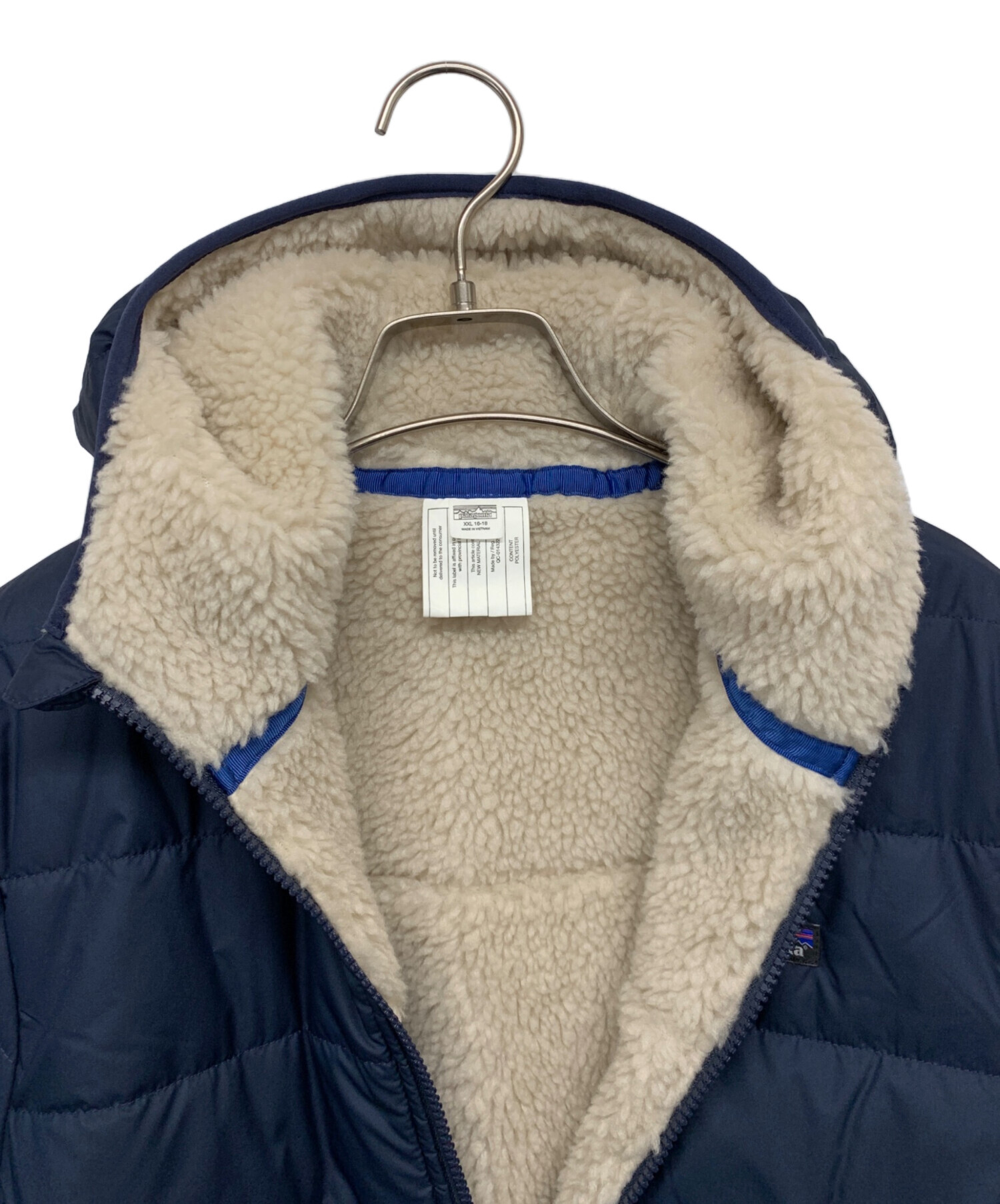 値下げ☆美品 patagoniaリバーシブルジャケッ卜 XXL 16-18 中古・古着通販】Patagonia (パタゴニア) リバーシブルジャケット