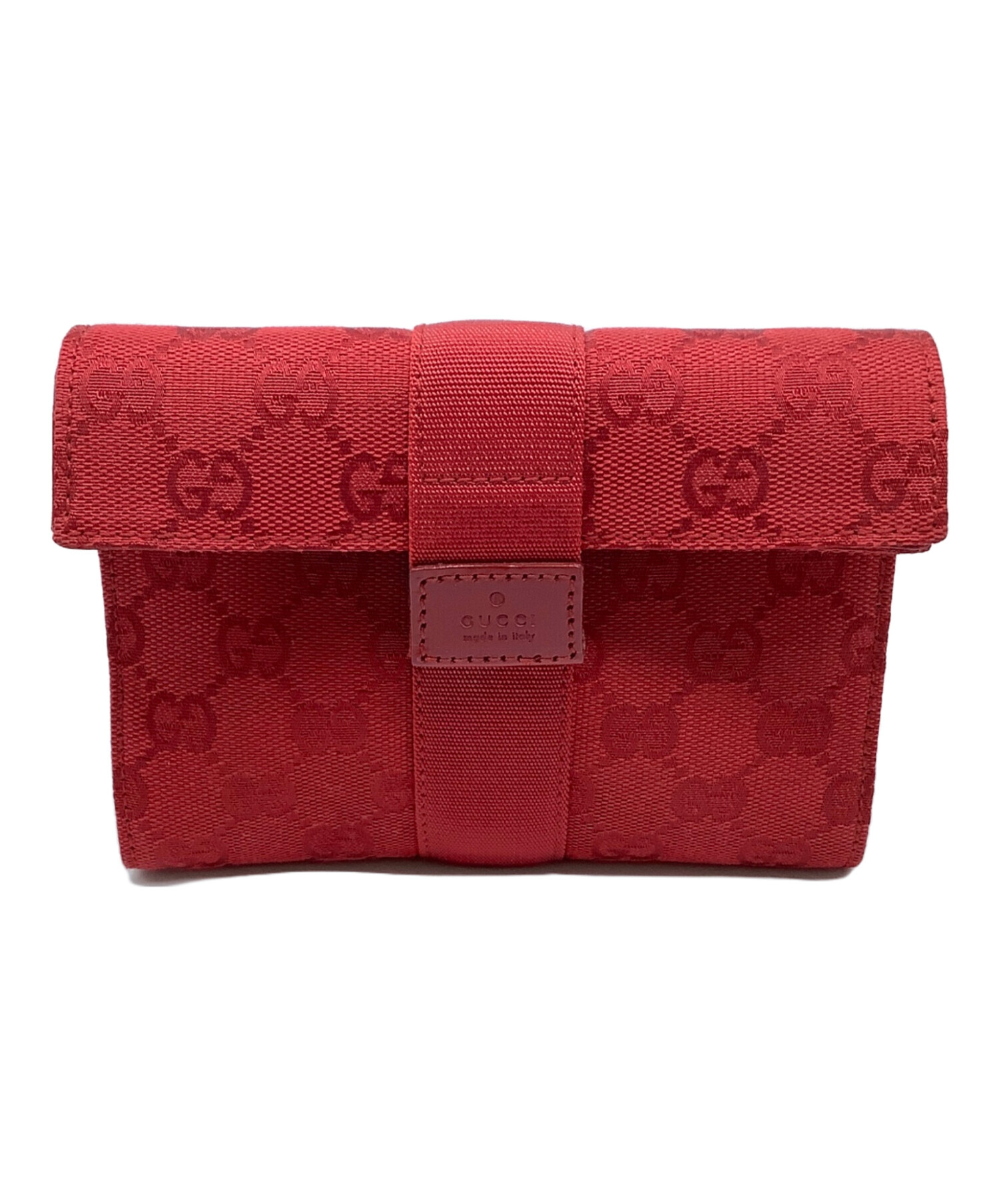 新品未使用GUCCI ポーチ 中古・古着通販】GUCCI (グッチ) ポーチ GUCCI GG レッド｜ブランド