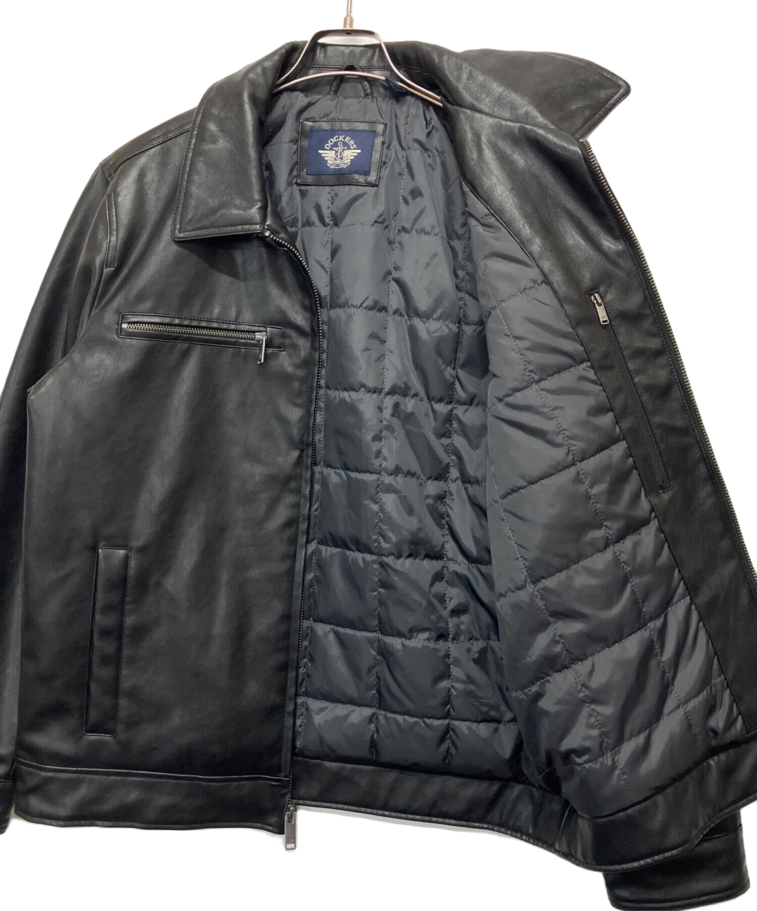 中古・古着通販】DOCKERS (ドッカーズ) フェイクレザージャケット