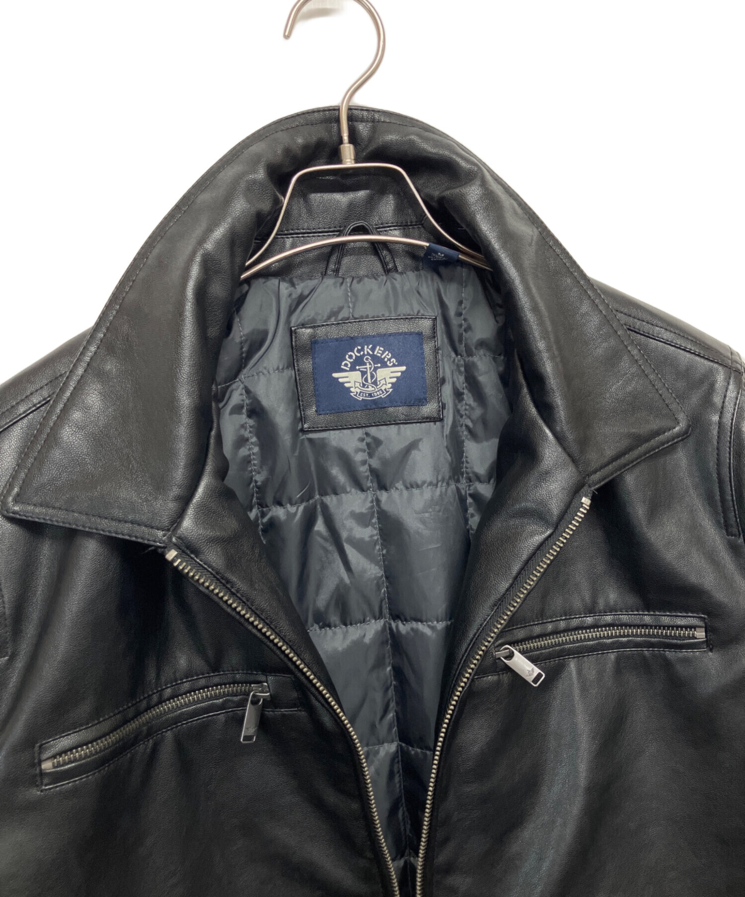 中古・古着通販】DOCKERS (ドッカーズ) フェイクレザージャケット