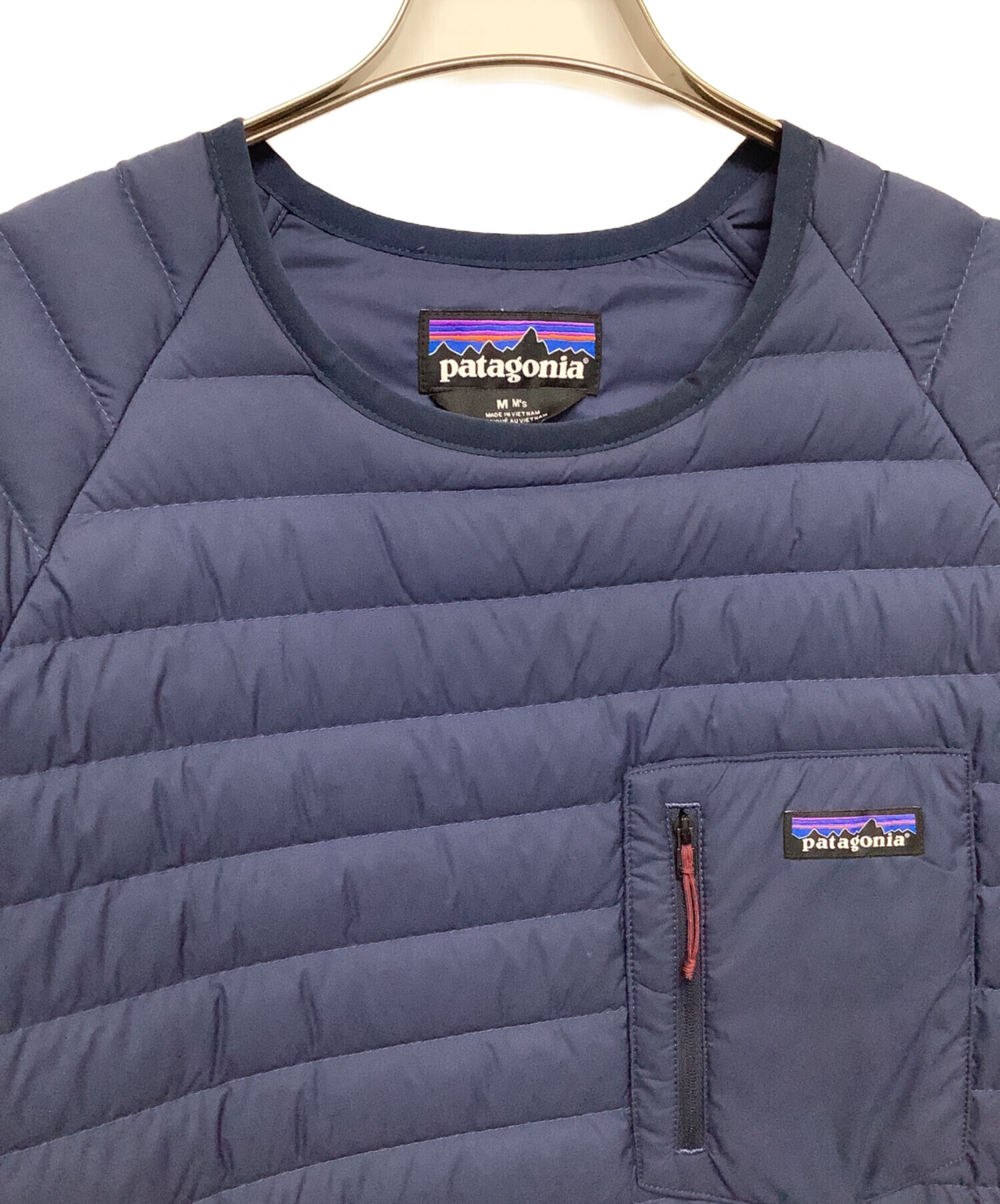 中古・古着通販】Patagonia (パタゴニア) ダウンジャケット ネイビー