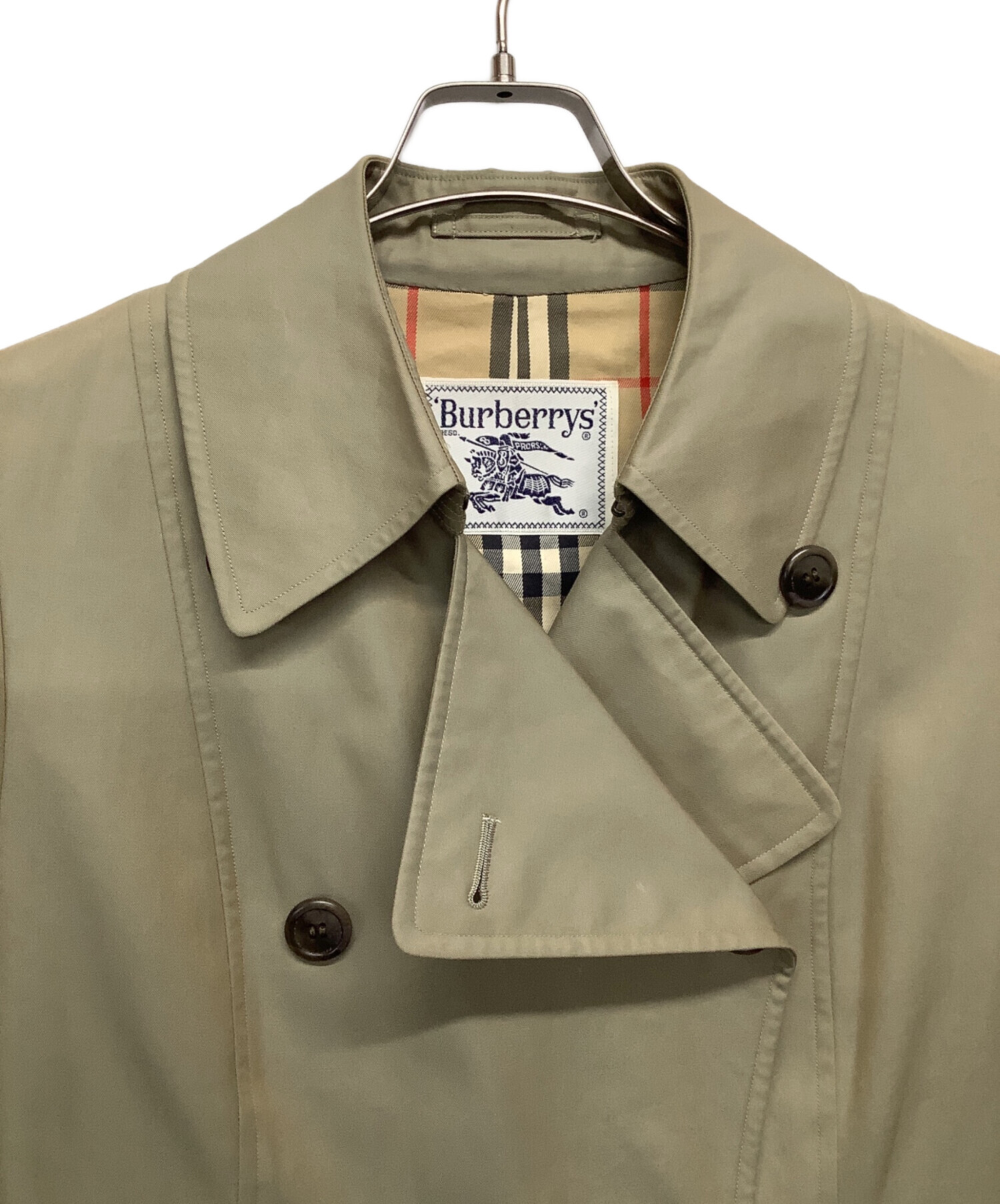 中古・古着通販】BURBERRY (バーバリー) トレンチコート カーキ サイズ