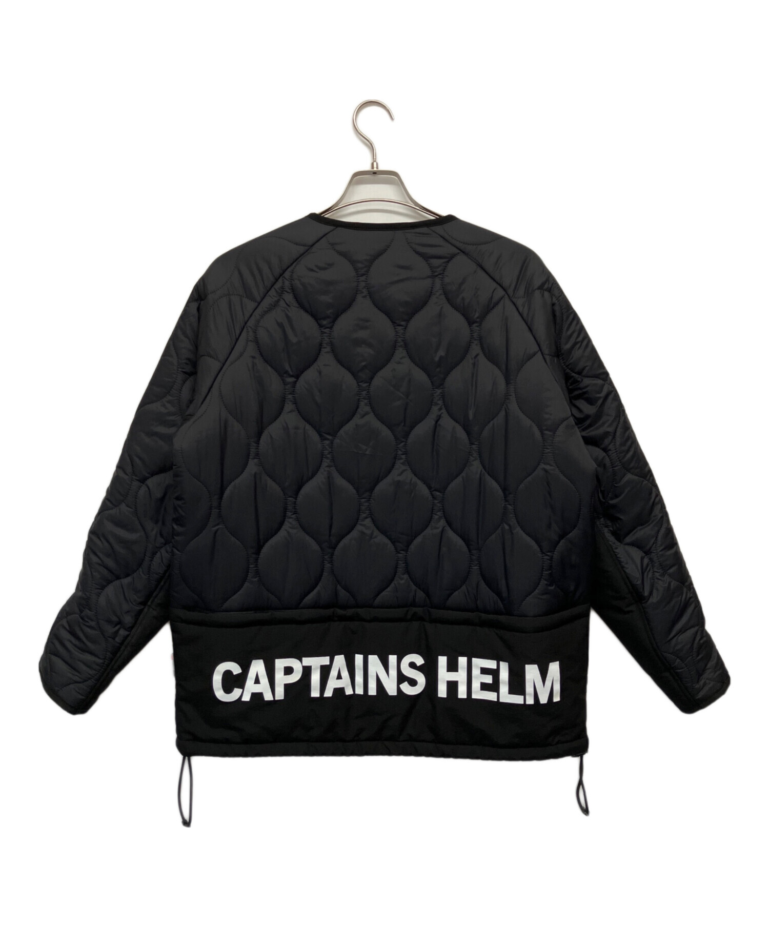 I*〆様 CAPTAINS HELM キルティングジャケット ブラック M 中古・古着通販】CAPTAINS HELM (キャプテンズヘルム) キルティング