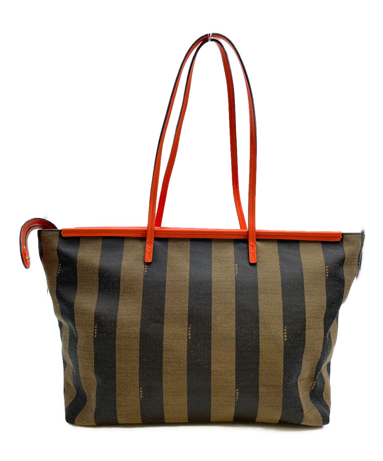 中古・古着通販】FENDI (フェンディ) ロールトートバッグ ブラウン