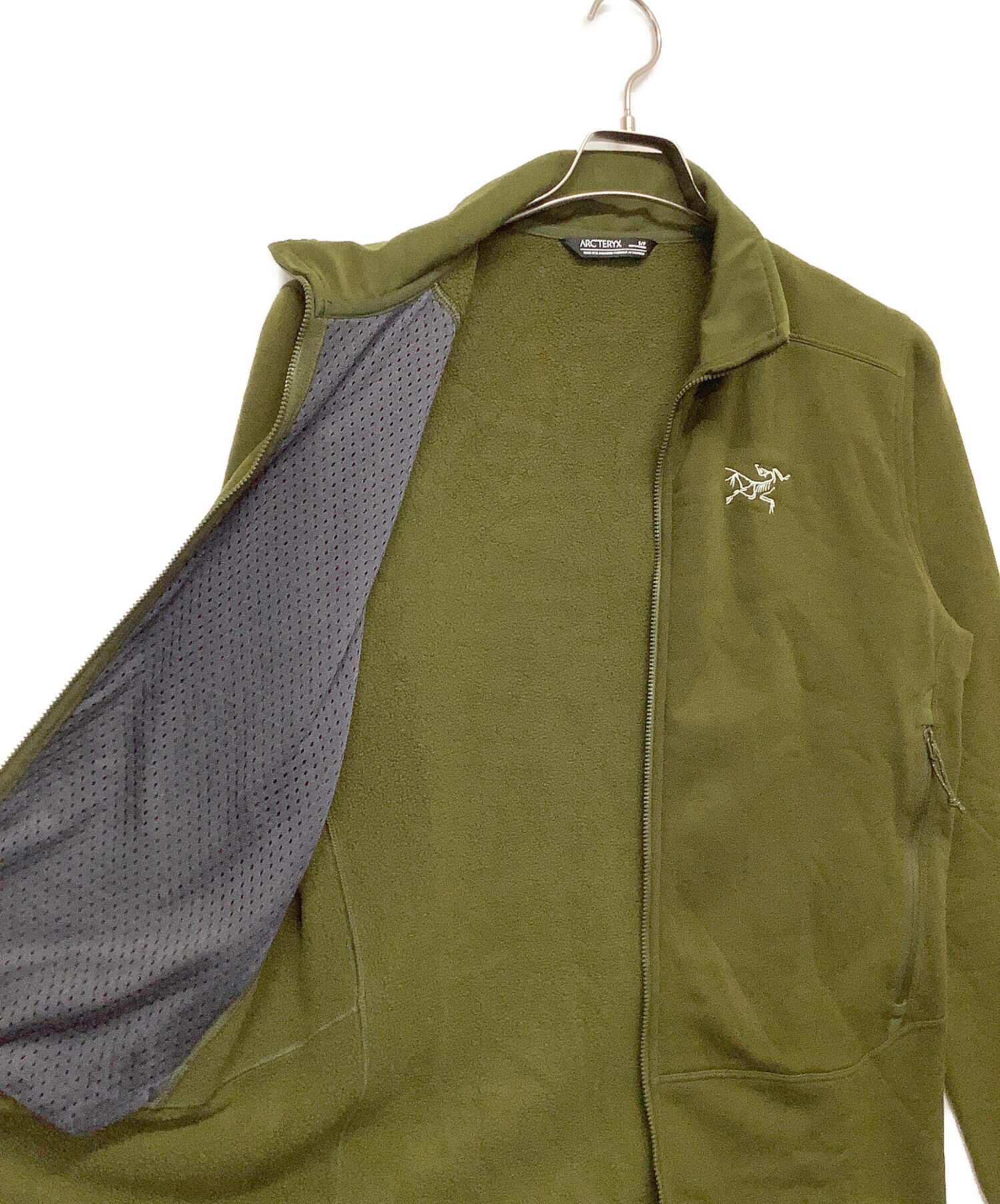 ARC'TERYX ジップパーカー フリース アークテリクス アウトドア 古着 中古・古着通販】ARC'TERYX (アークテリクス) フリースジャケット