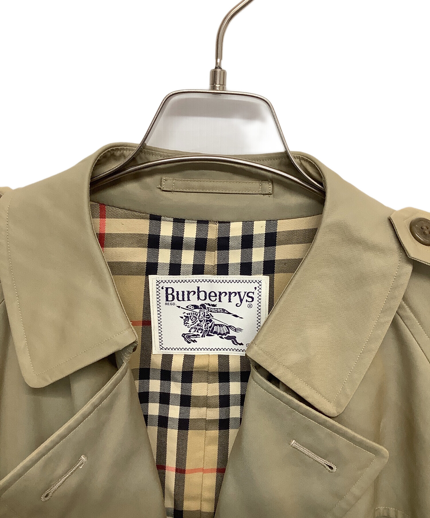 中古・古着通販】Burberry's (バーバリーズ) トレンチコート ベージュ 中古・古着通販】Burberry's (バーバリーズ) トレンチコート ベージュ