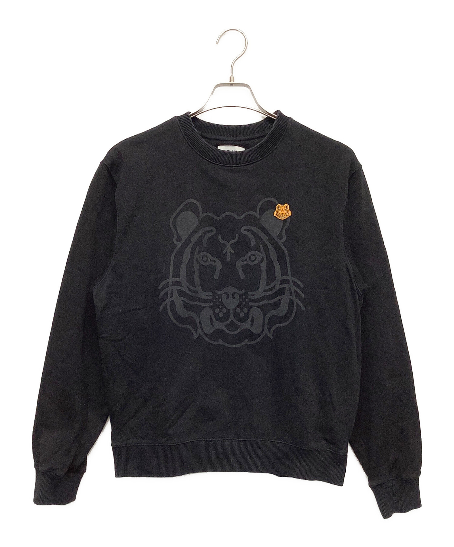 中古・古着通販】KENZO (ケンゾー) クルーネックスウェット ブラック