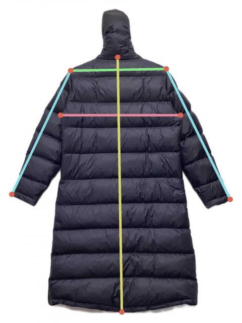 中古・古着通販】JOTT (ジョット) ロングダウンジャケット ネイビー