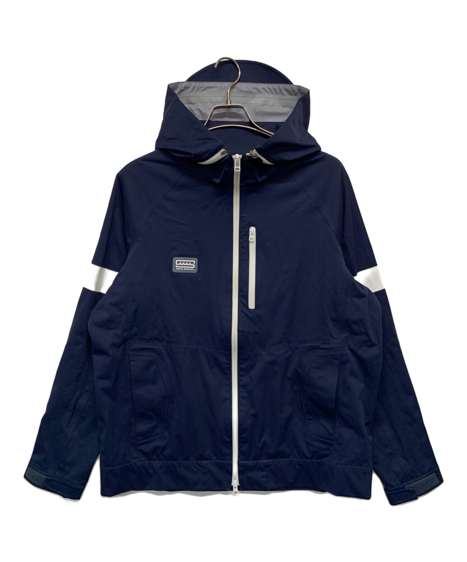 muta MARINE 限定モデル　メンズウェア　ネイビー 中古・古着通販】muta MARINE (ムータマリン) ジップアップジャケット