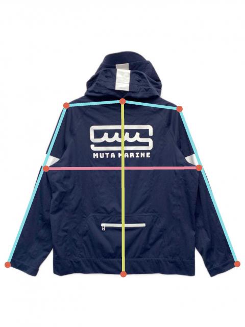 中古・古着通販】muta MARINE (ムータマリン) ジップアップジャケット