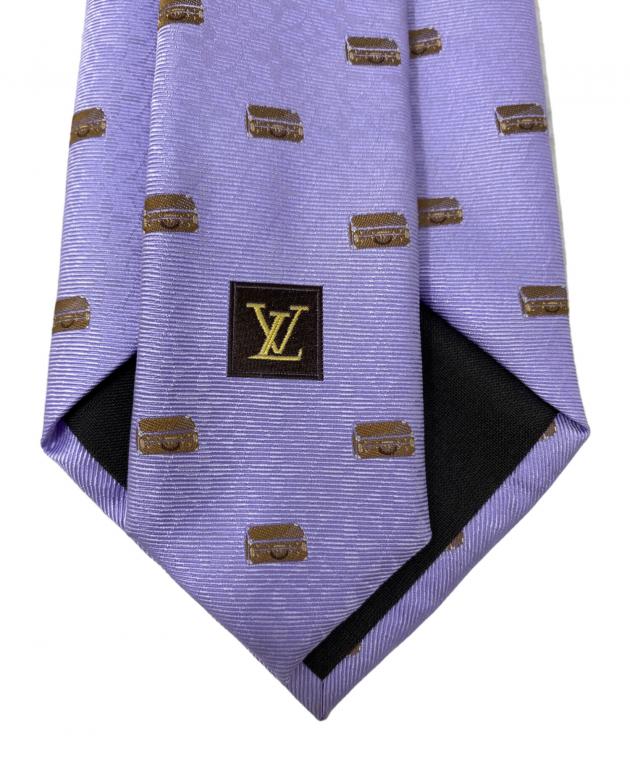 ルイヴィトン　ネクタイ　パープル　直営店購入 中古・古着通販】LOUIS VUITTON (ルイ ヴィトン) ネクタイ