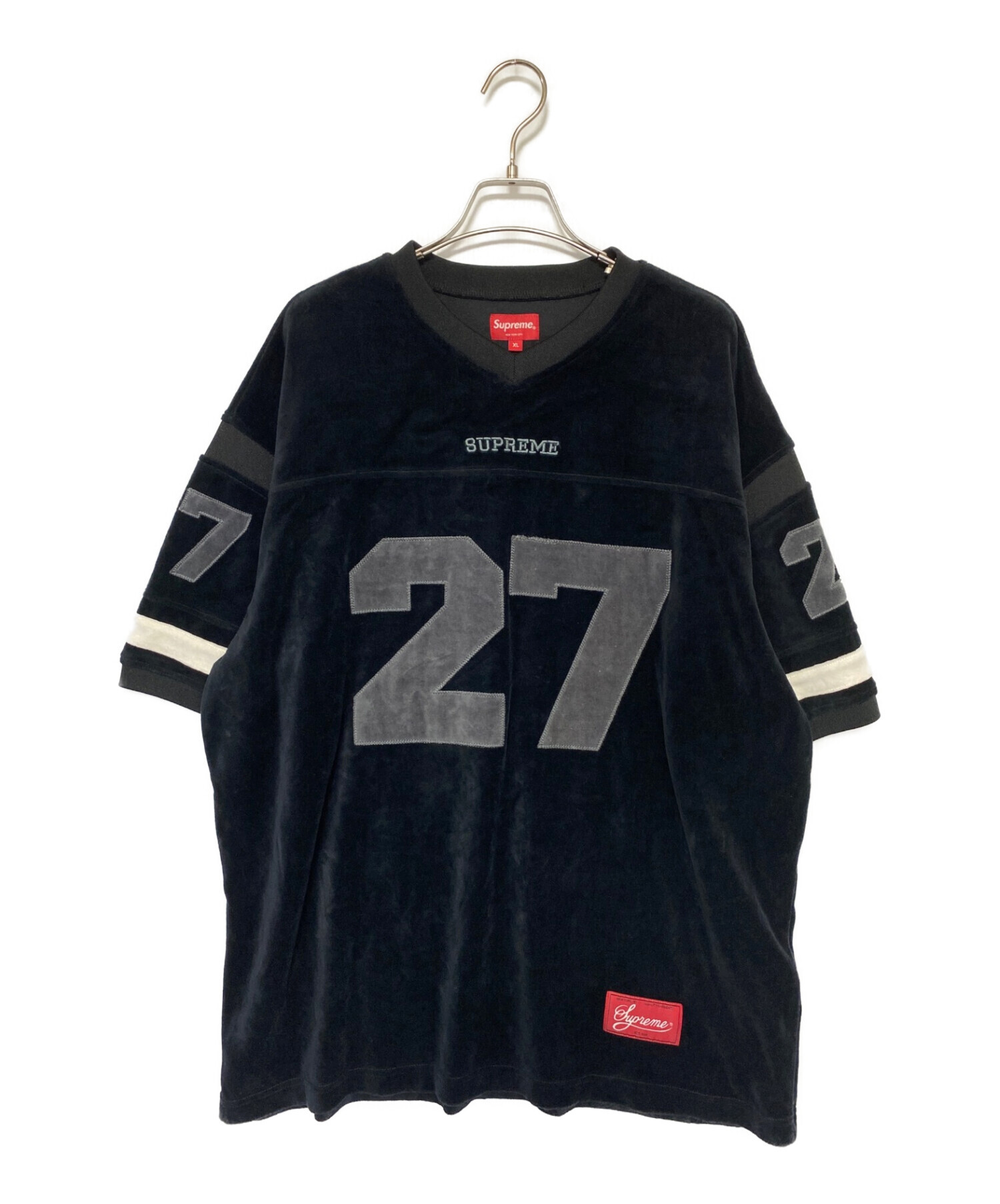 中古・古着通販】SUPREME (シュプリーム) Velour Football Jersey 