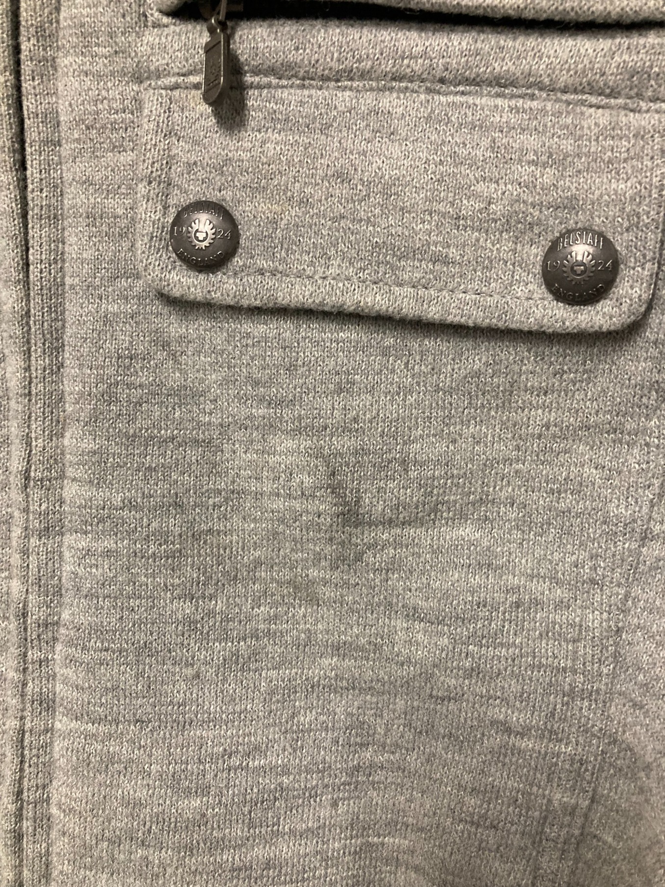 中古・古着通販】BELSTAFF (ベルスタッフ) ジップニットジャケット