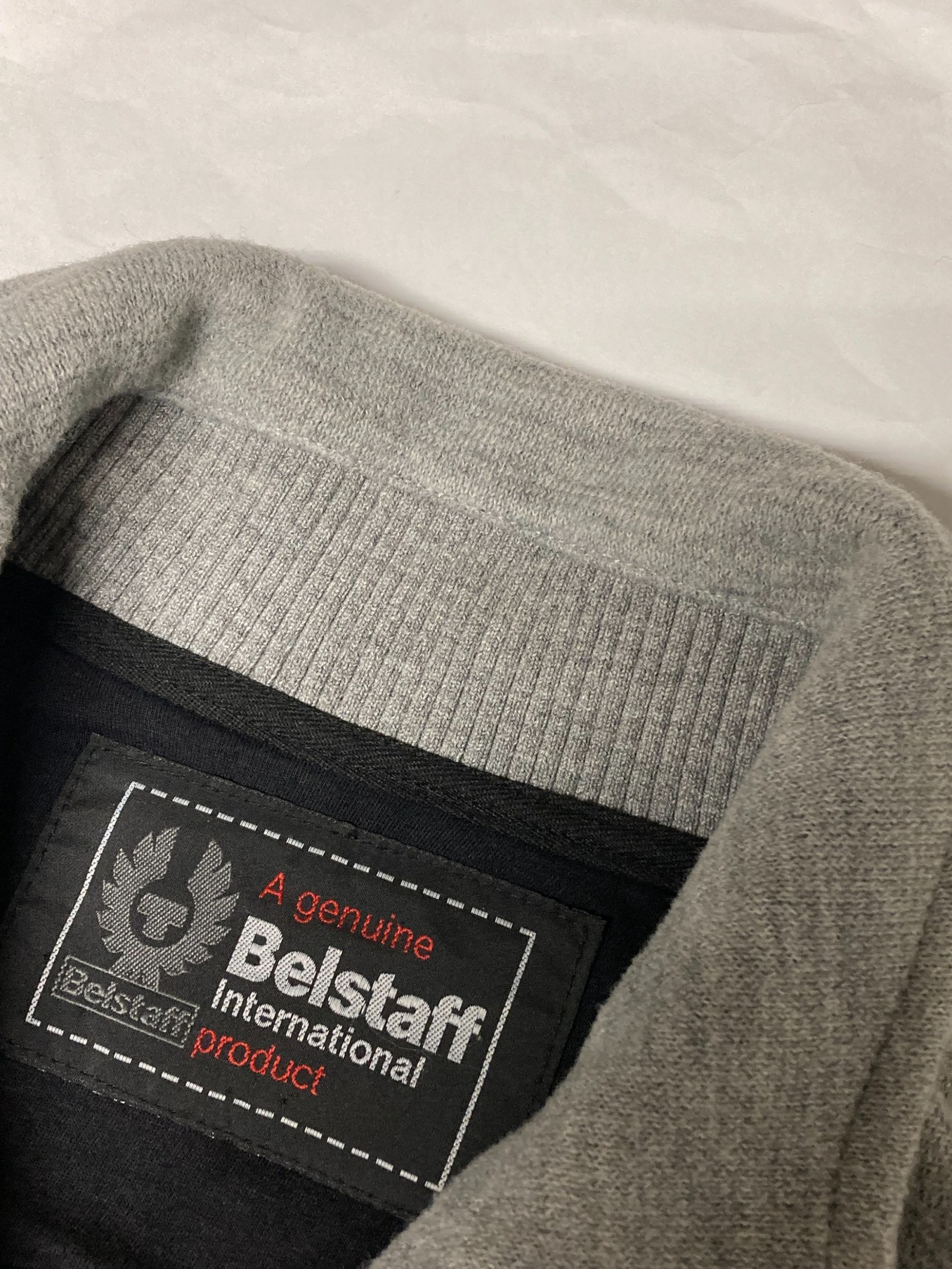 中古・古着通販】BELSTAFF (ベルスタッフ) ジップニットジャケット