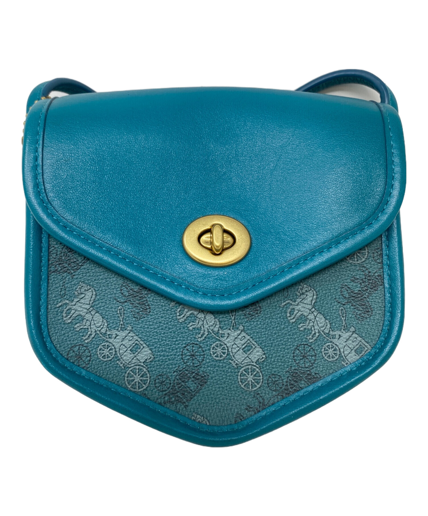 中古・古着通販】COACH (コーチ) ポシェット グリーン｜ブランド・古着 