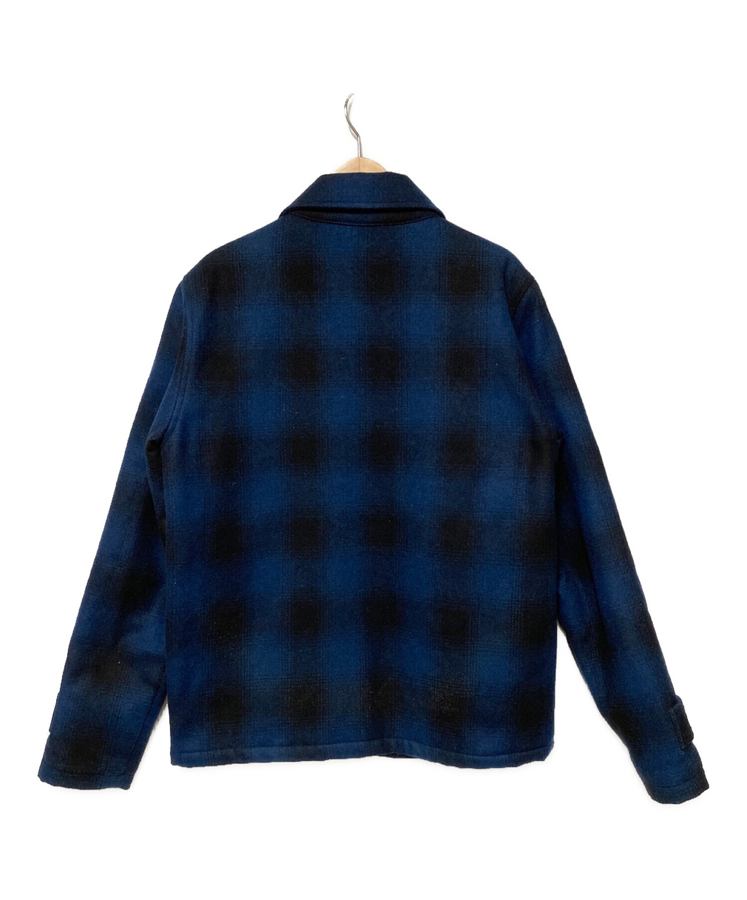 - Jacket Harrington Check - HideandSeek ジャケット チェック ダークブルー HIDEANDSEEK BLK チェックジャケット / ジャケット・アウター