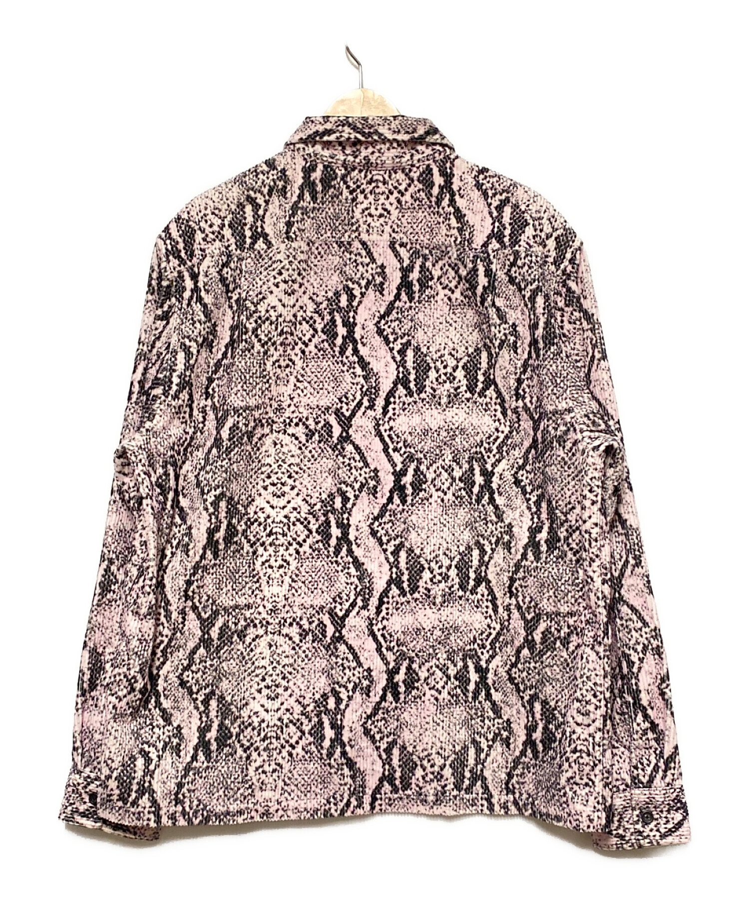 トップス 20AW Snakeskin Corduroy Zip Up Shirt Fall/Winter 2020 Preview – Supreme