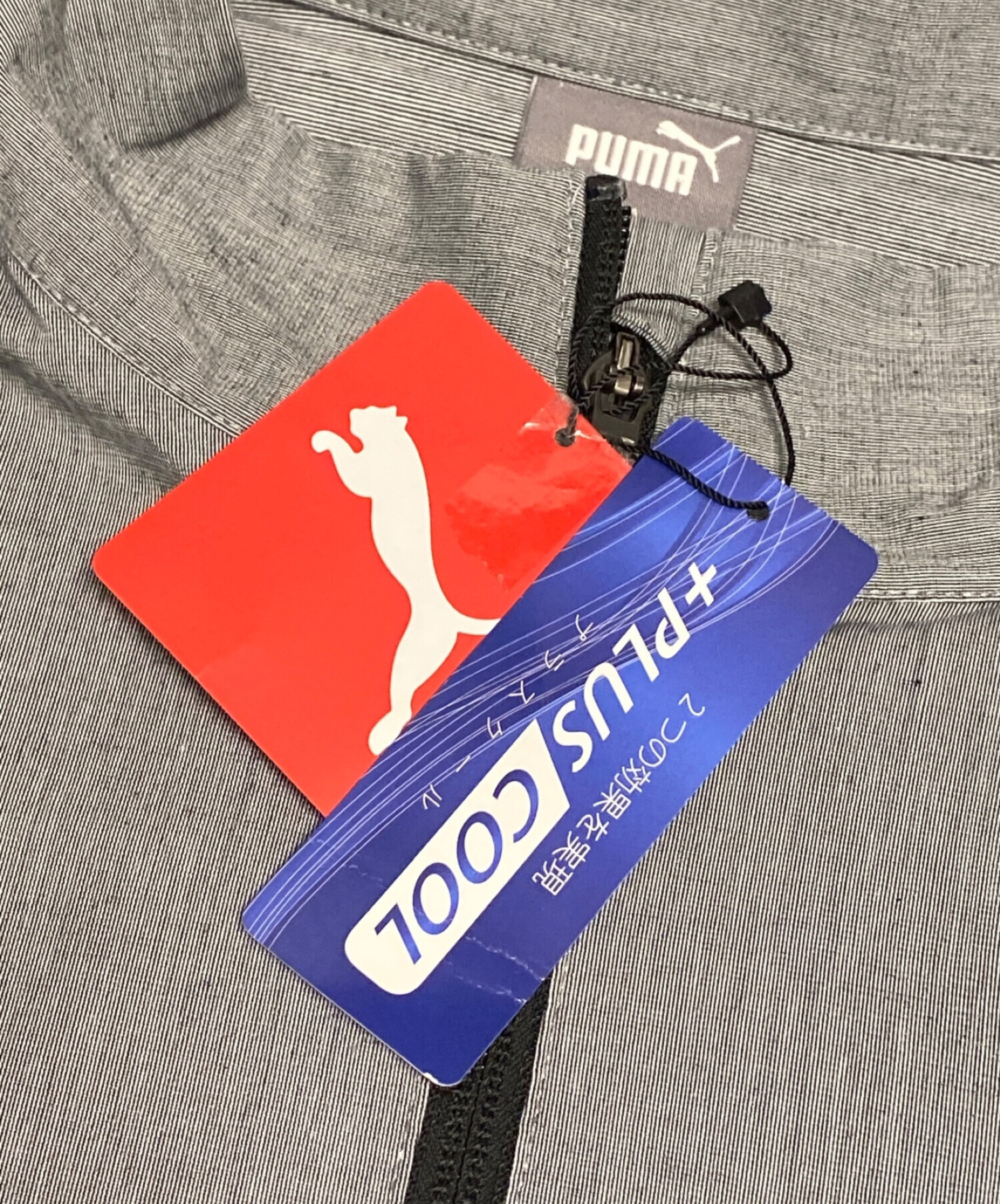 中古・古着通販】PUMA (プーマ) ジップアップジャケット グレー サイズ 