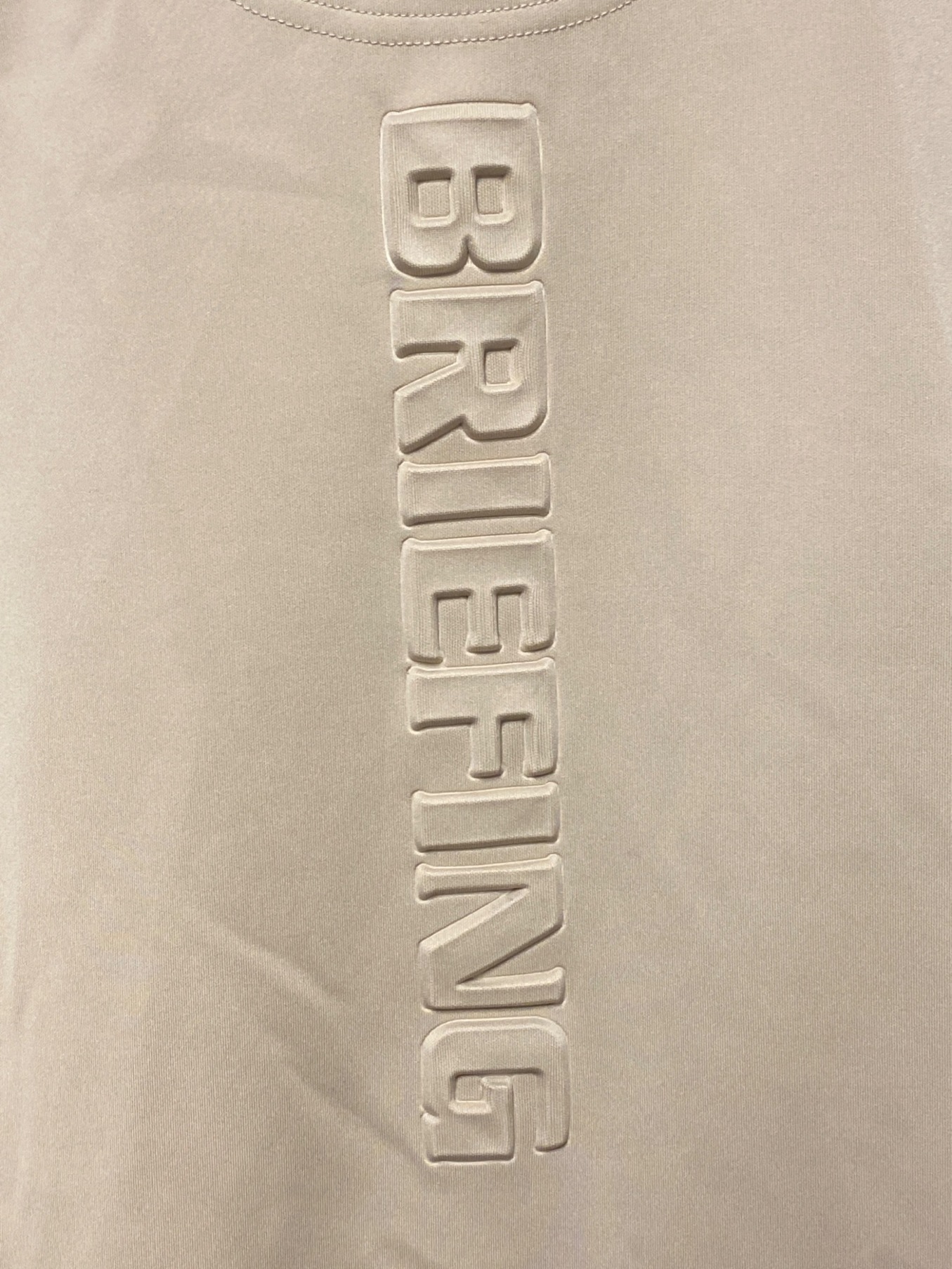 中古・古着通販】BRIEFING (ブリーフィング) 3D LOGO BLOUSON ベージュ