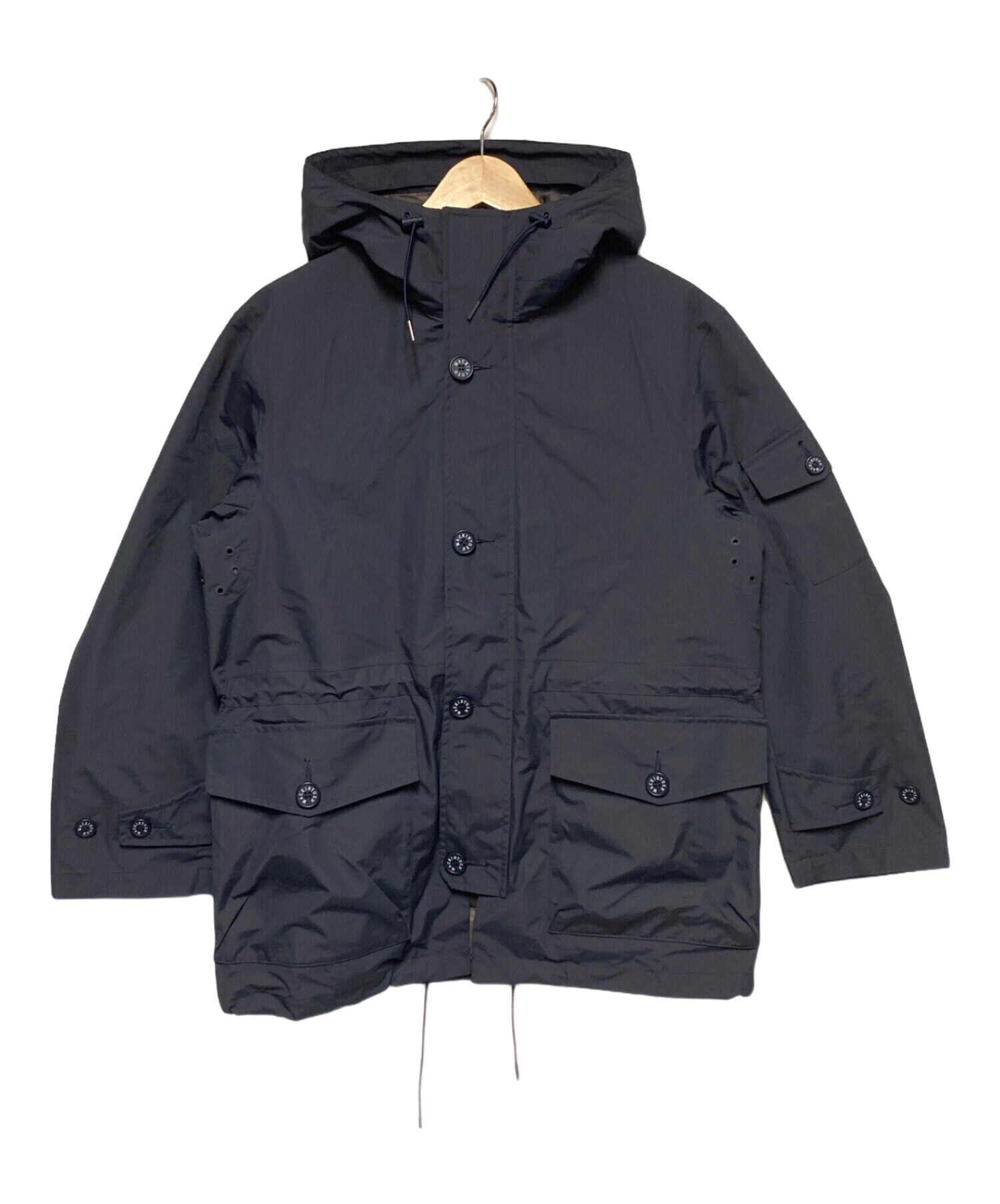 MACKINTOSH LONDON ミリタリーフーデット　パーカー　ネイビー