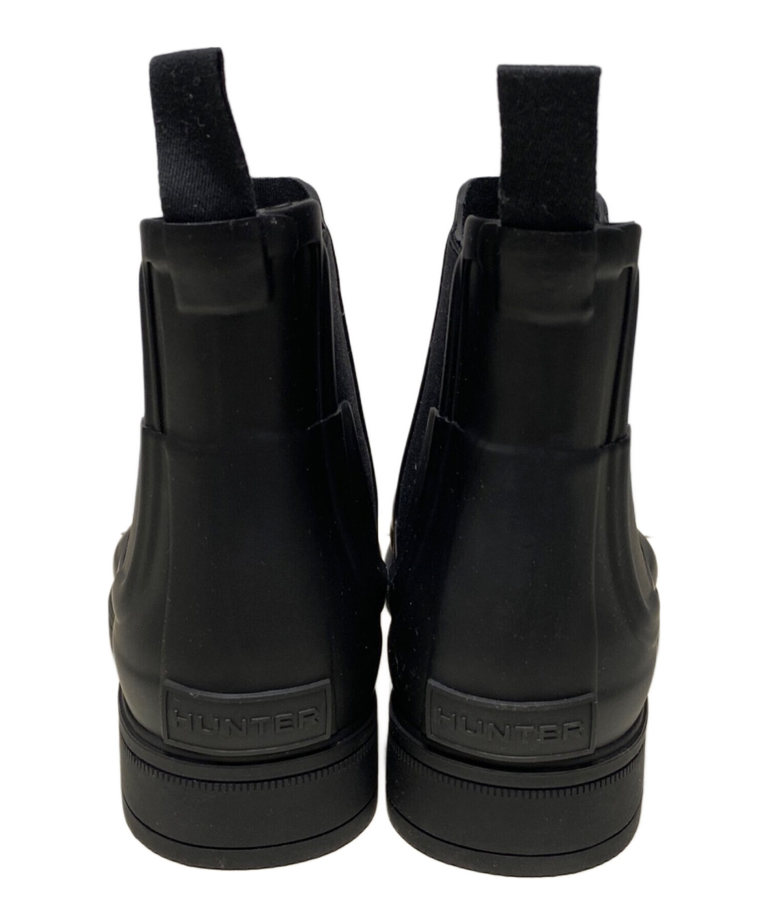 HUNTER メンズ オリジナル リファインド チェルシーブーツ　ブラック メンズ オリジナル リファインド チェルシーブーツ - ブラック