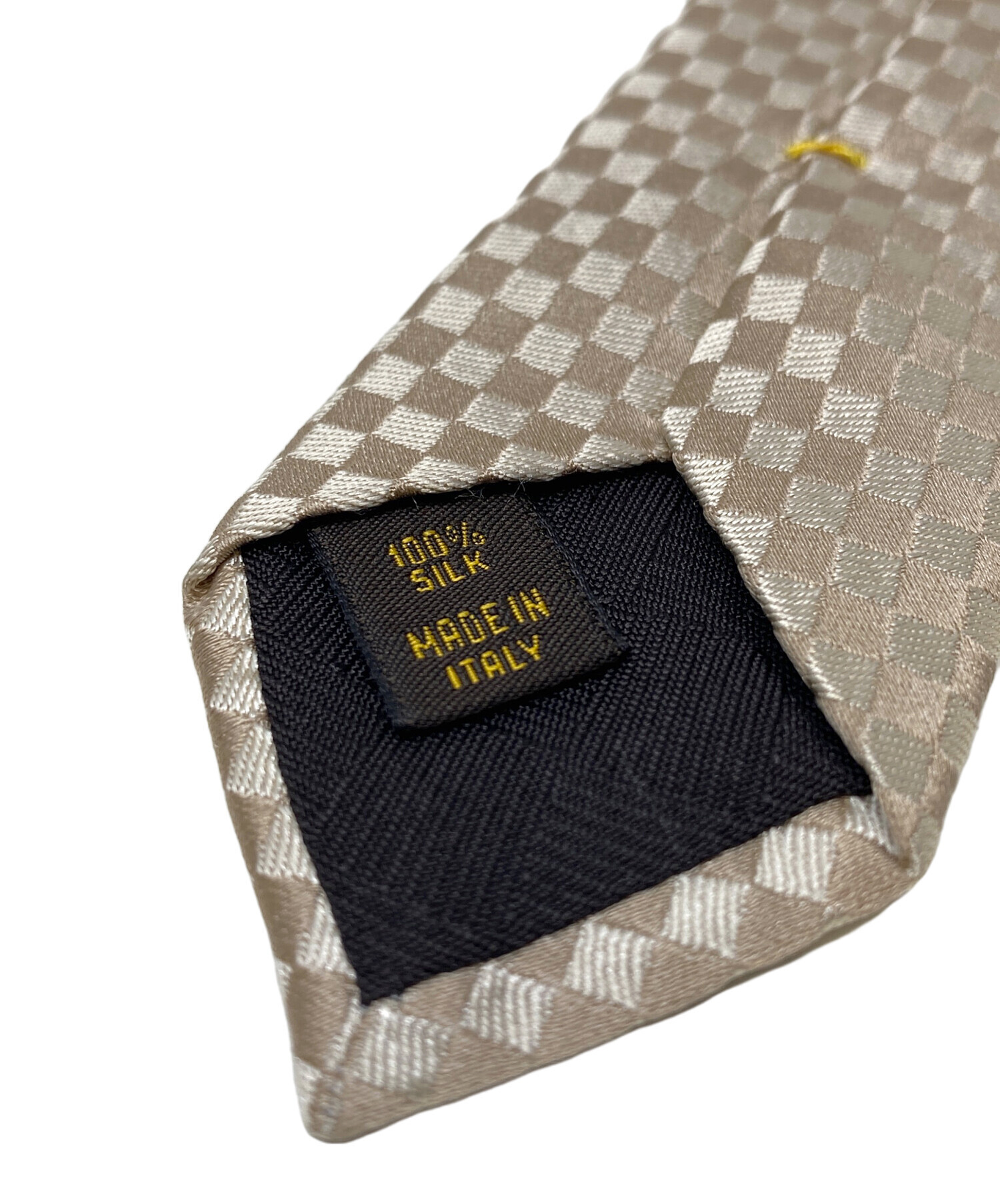 中古・古着通販】LOUIS VUITTON (ルイ ヴィトン) ダミエシルクネクタイ 
