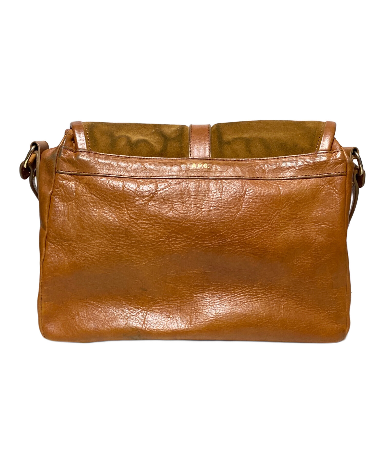 中古・古着通販】A.P.C. (アーペーセー) スウェード切替レザー 中古・古着通販】A.P.C. (アーペーセー) スウェード切替レザー