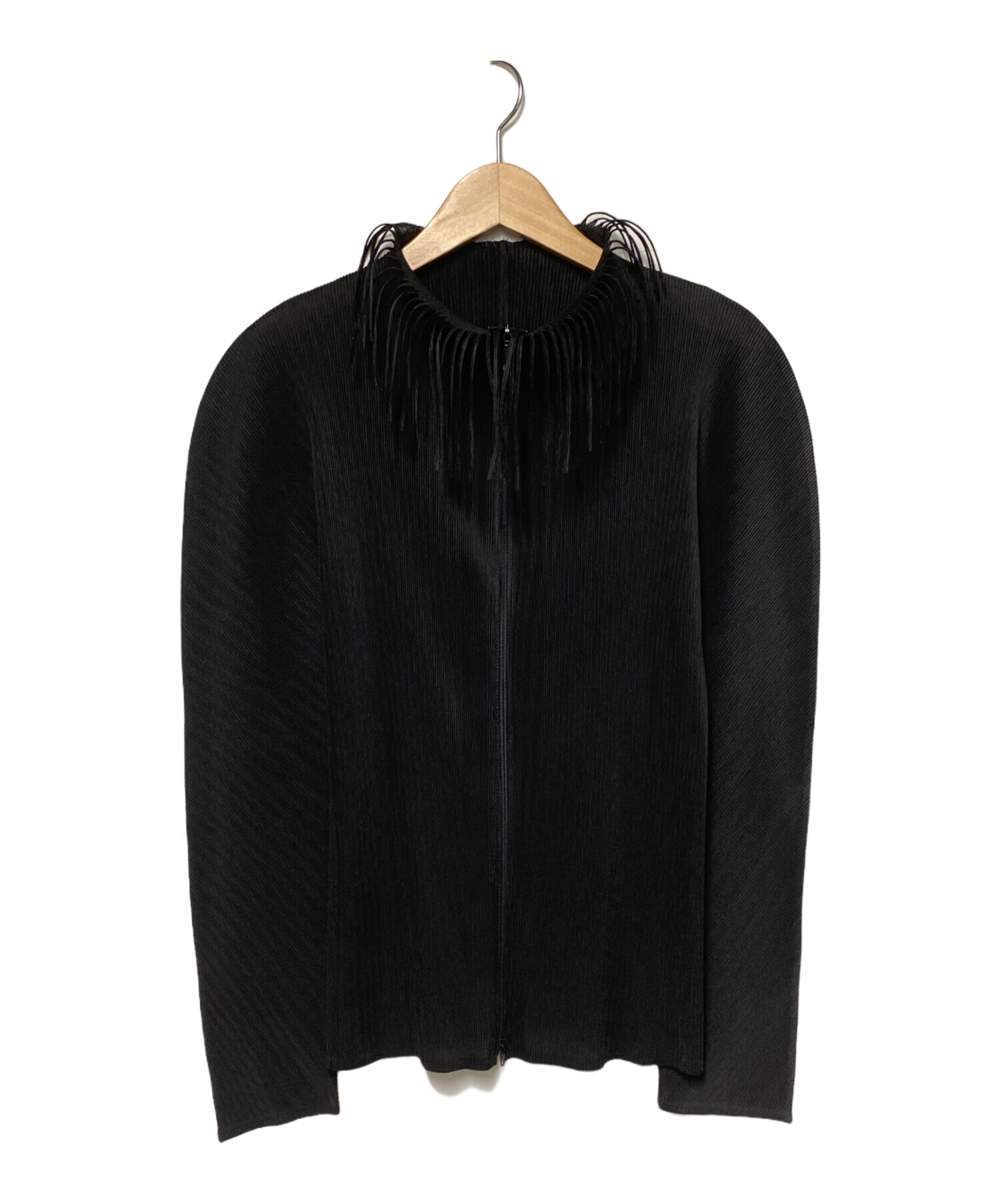中古・古着通販】PLEATS PLEASE (プリーツプリーズ) フリンジジップ 