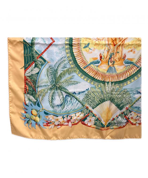 中古・古着通販】HERMES (エルメス) カレ90 ALOHA シルクスカーフ