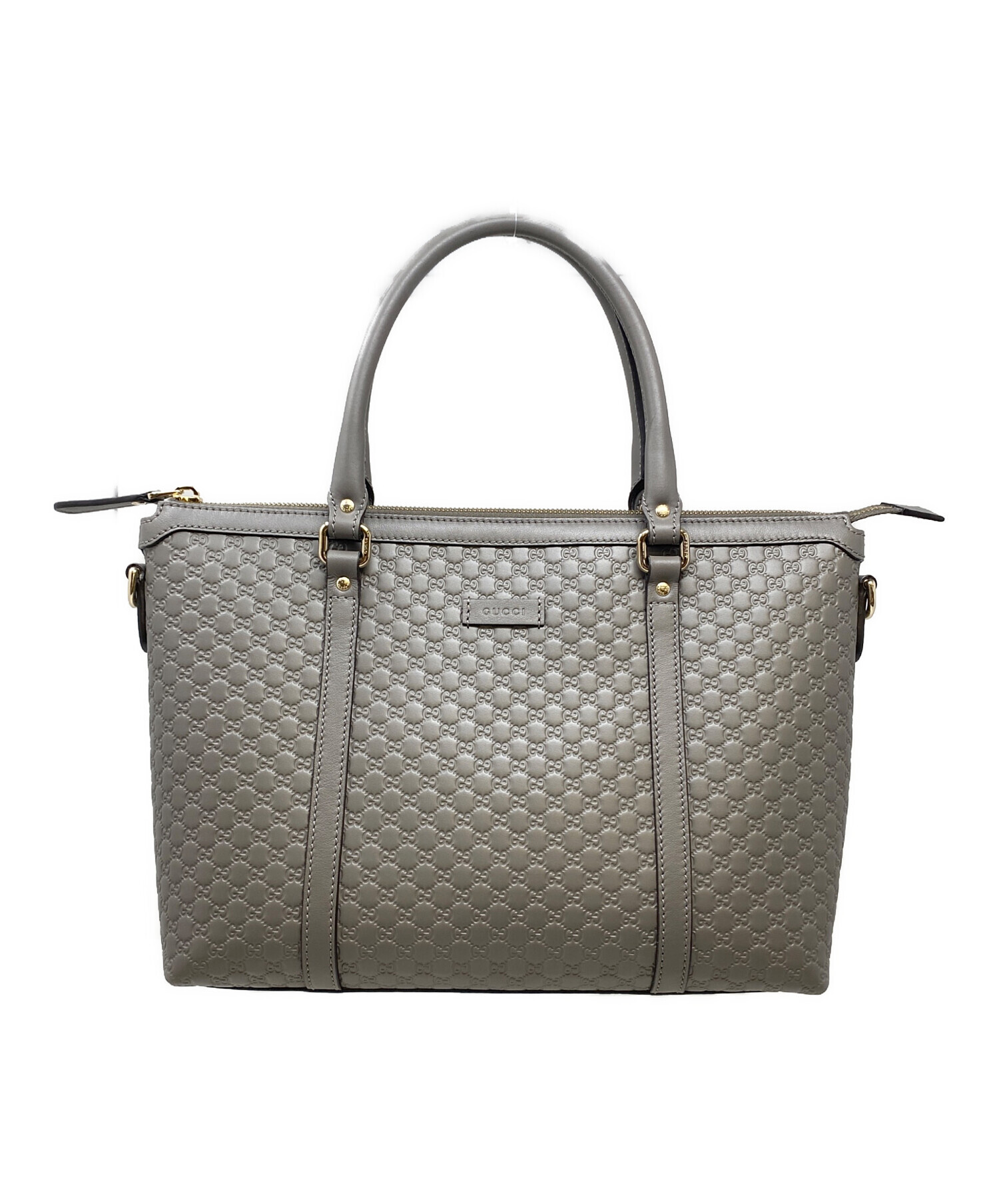 中古・古着通販】GUCCI (グッチ) 2WAYショルダーバッグ グレー 