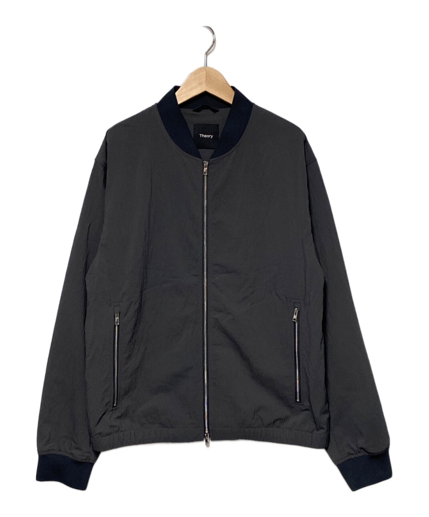 Theory - Theory シアサッカー素材 ジャケット KELSO ネイビー 38 