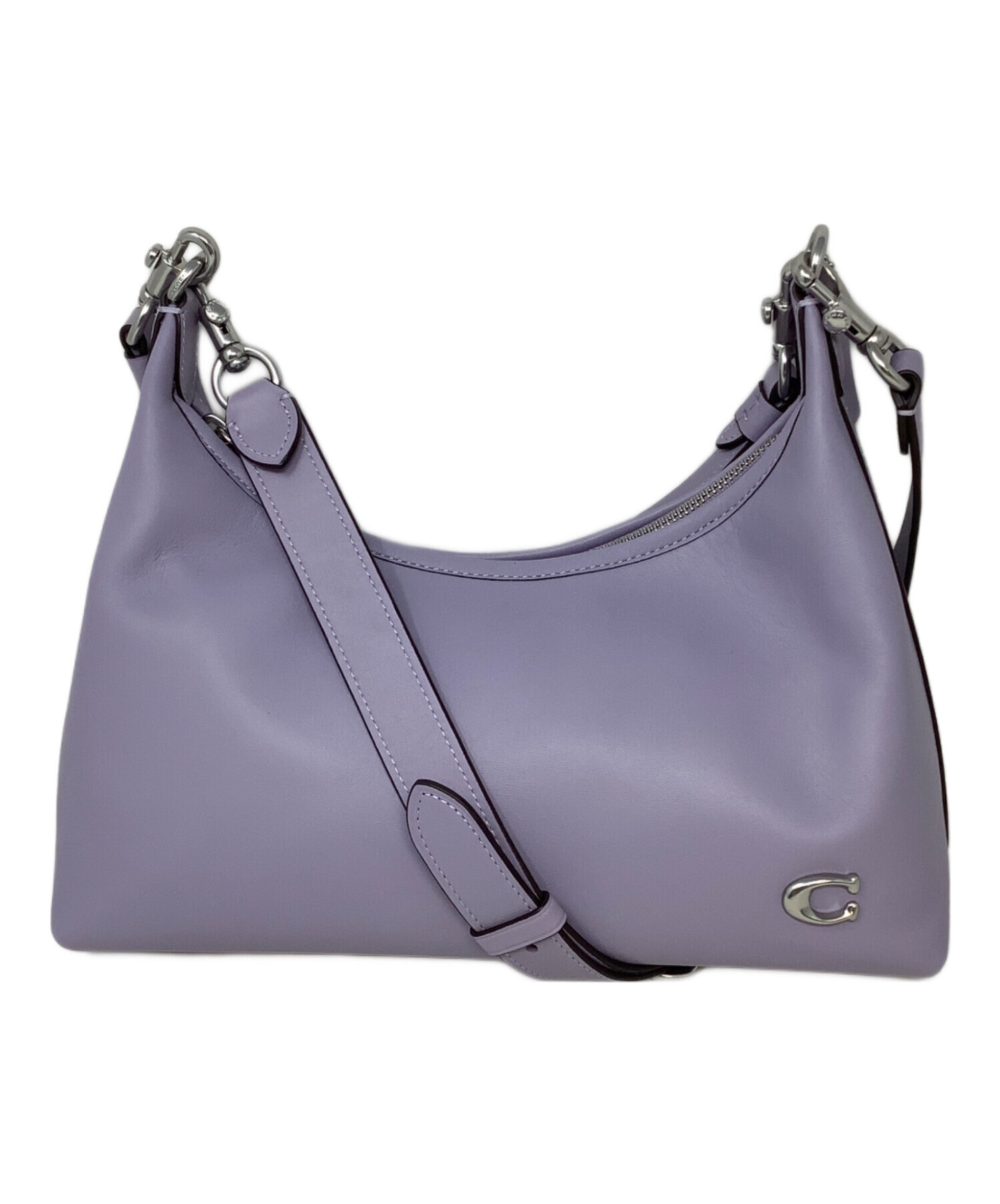 中古・古着通販】COACH (コーチ) ショルダーバッグ ラベンダー 