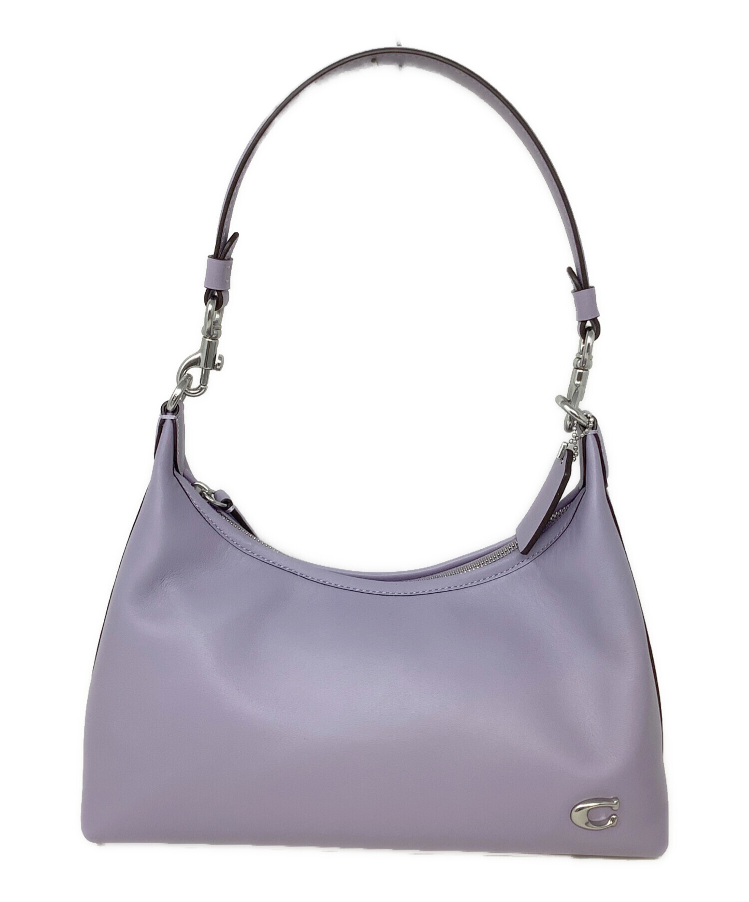 ［最終値下げ］COACH ショルダーバッグ ラベンダー 中古・古着通販】COACH (コーチ) ショルダーバッグ ラベンダー