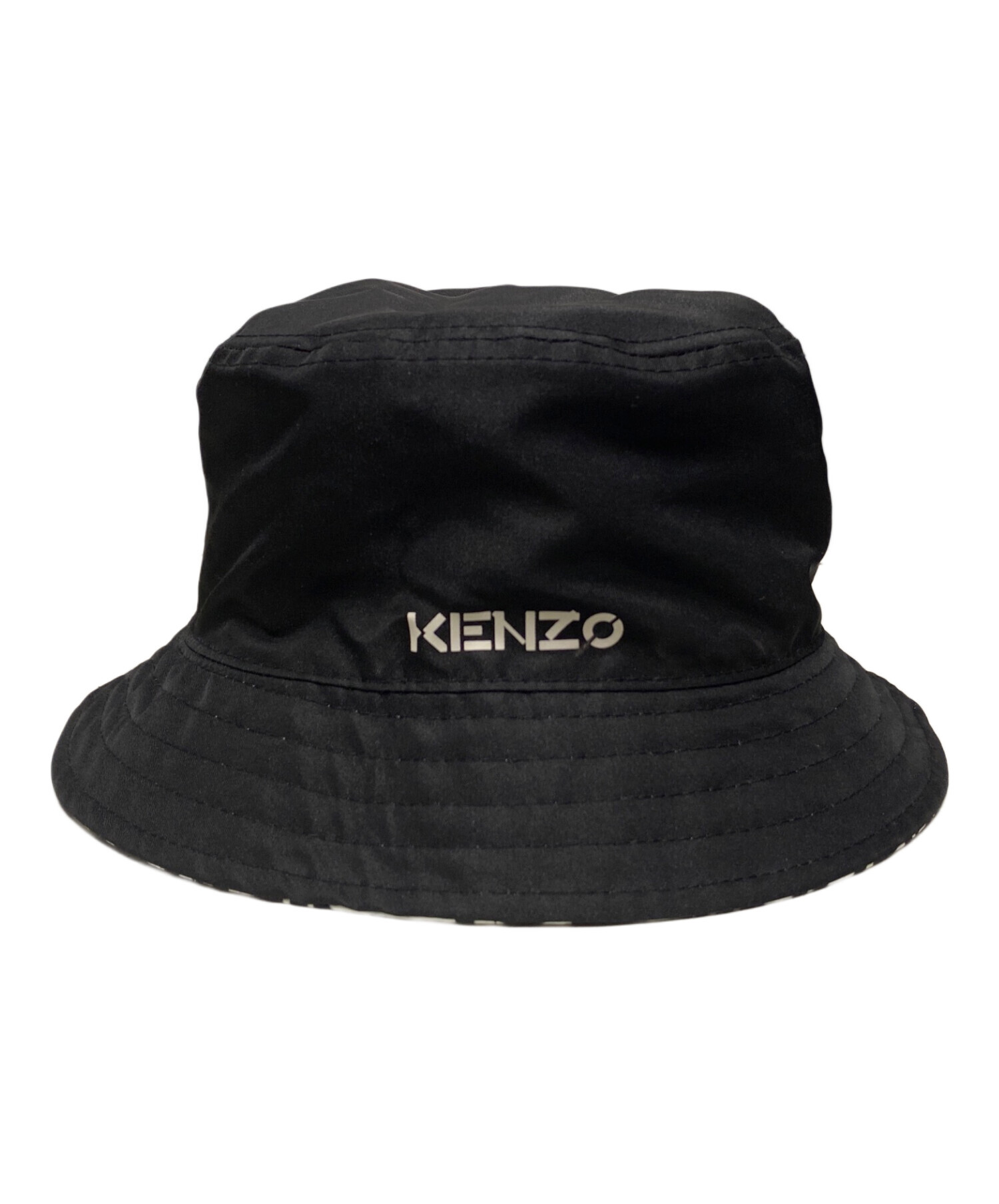 KENZO ブラックバケットハット Mサイズ ケンゾー