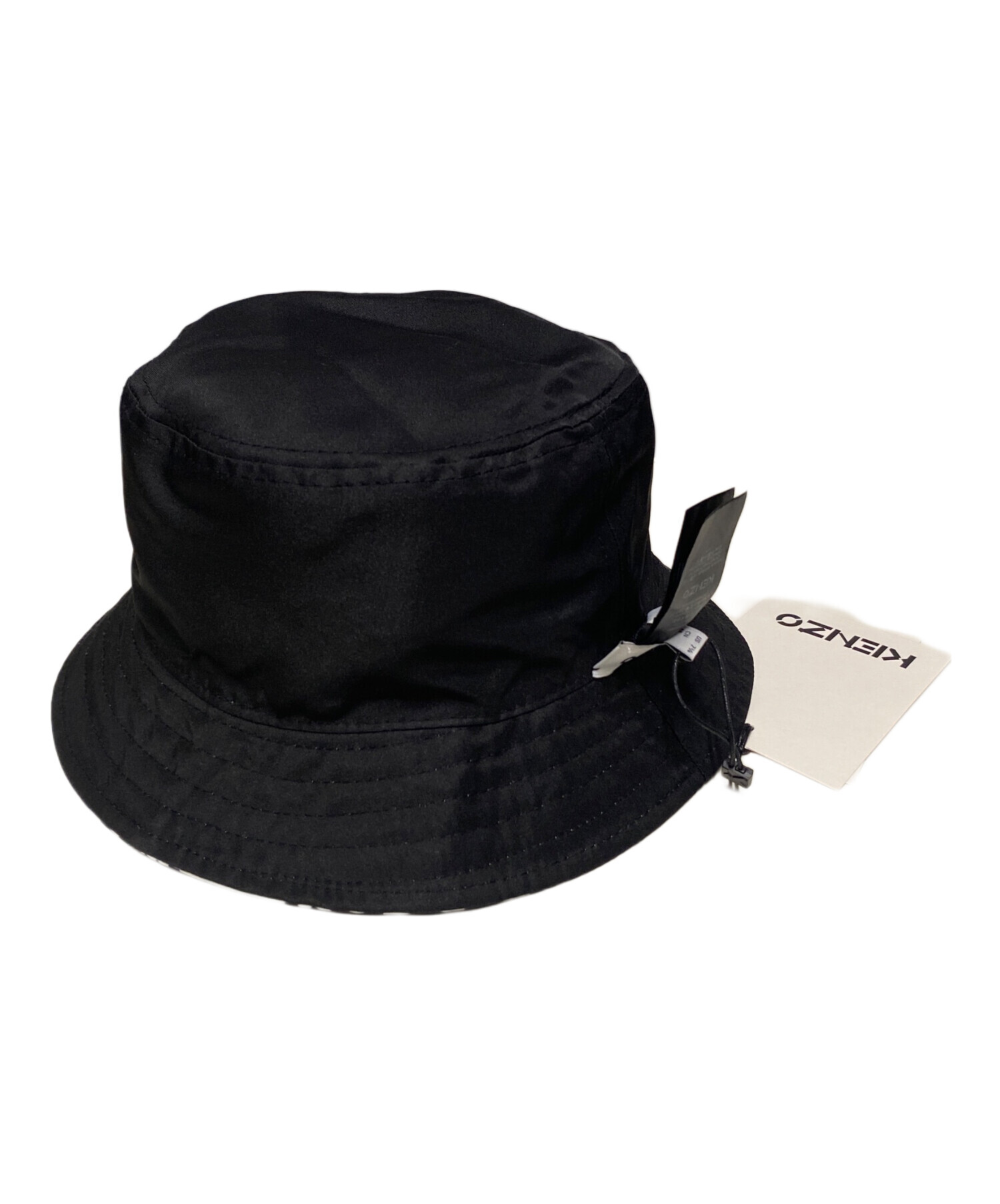KENZO ブラックバケットハット Mサイズ ケンゾー