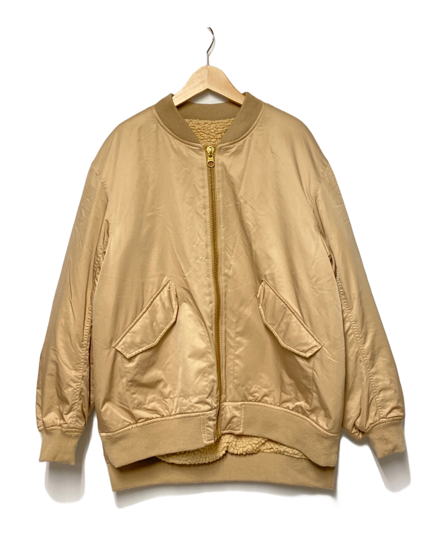 中古・古着通販】JOHNBULL (ジョンブル) ボアリバーシブルミリタリーMA 