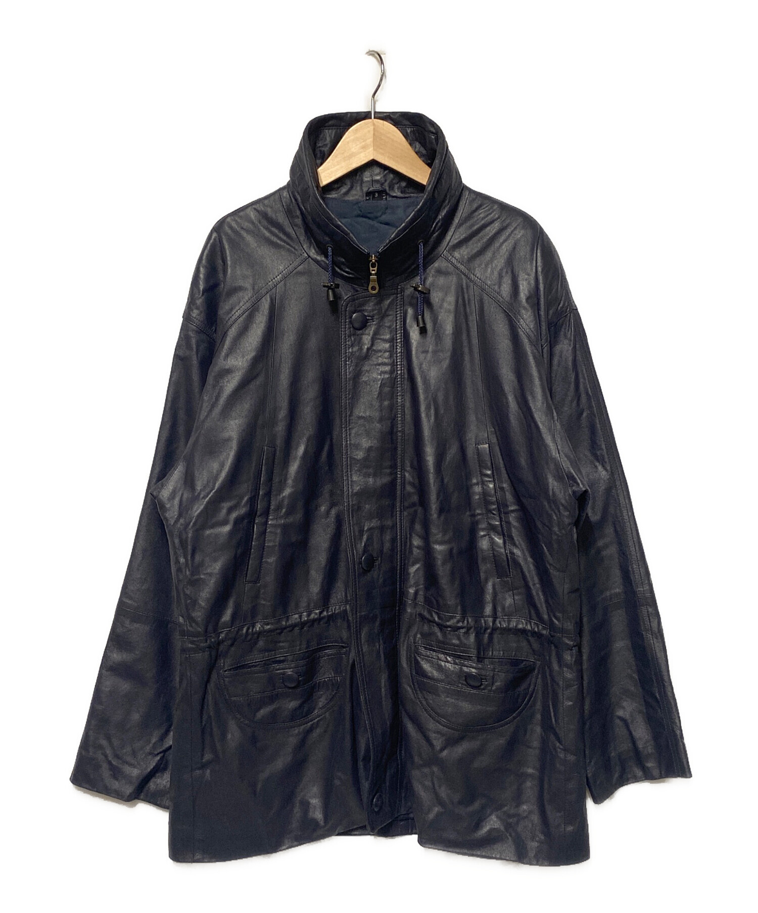 レザージャケット シングル collection PRIVEE? 古着屋noir 楽天市場