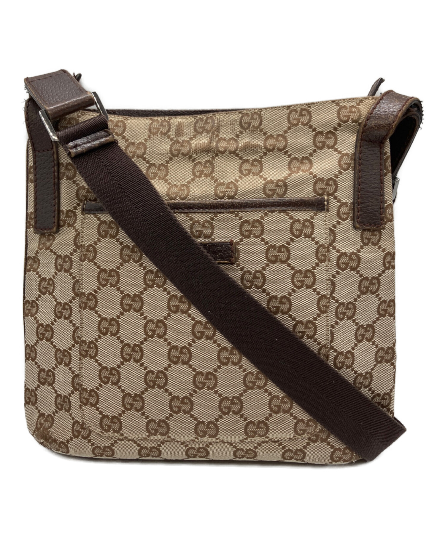 中古・古着通販】GUCCI (グッチ) ショルダーバッグ ブラウン｜ブランド 