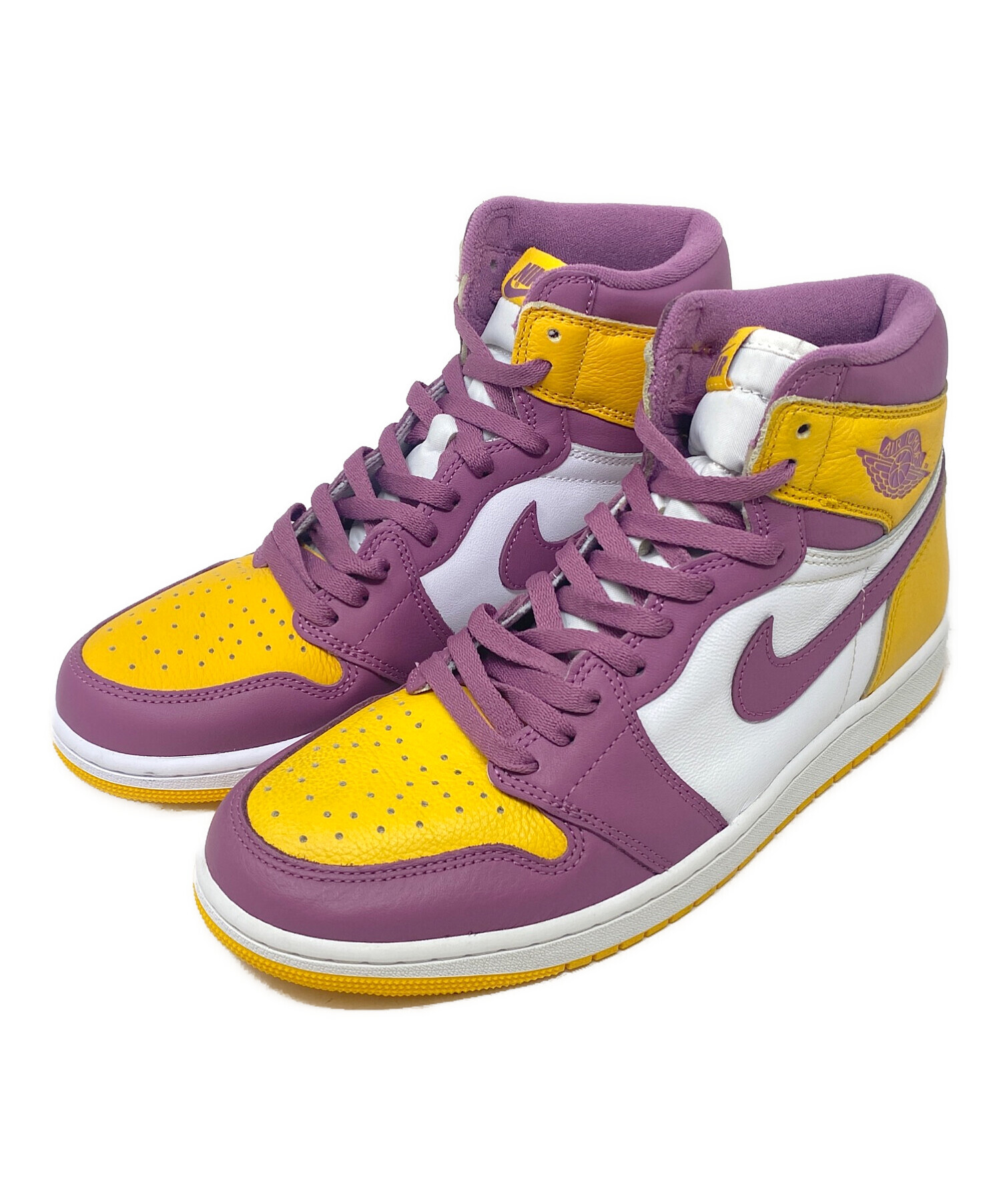 NIKE AIR JORDAN 1 HIGH OG 28cm パープル×イエロー バスケットボール NIKE AIR JORDAN 1 HIGH OG 28cm パープル×イエロー
