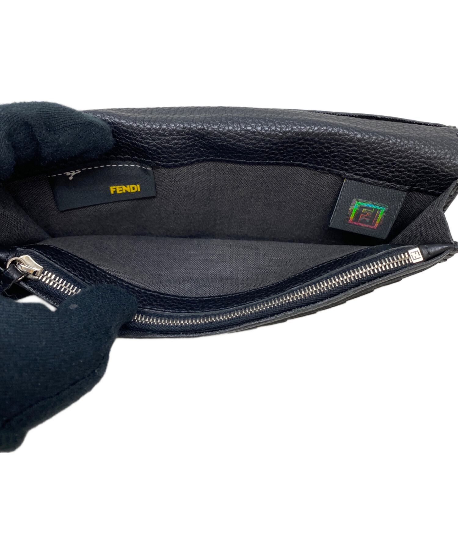中古・古着通販】FENDI (フェンディ) 長財布 ブラック｜ブランド・古着