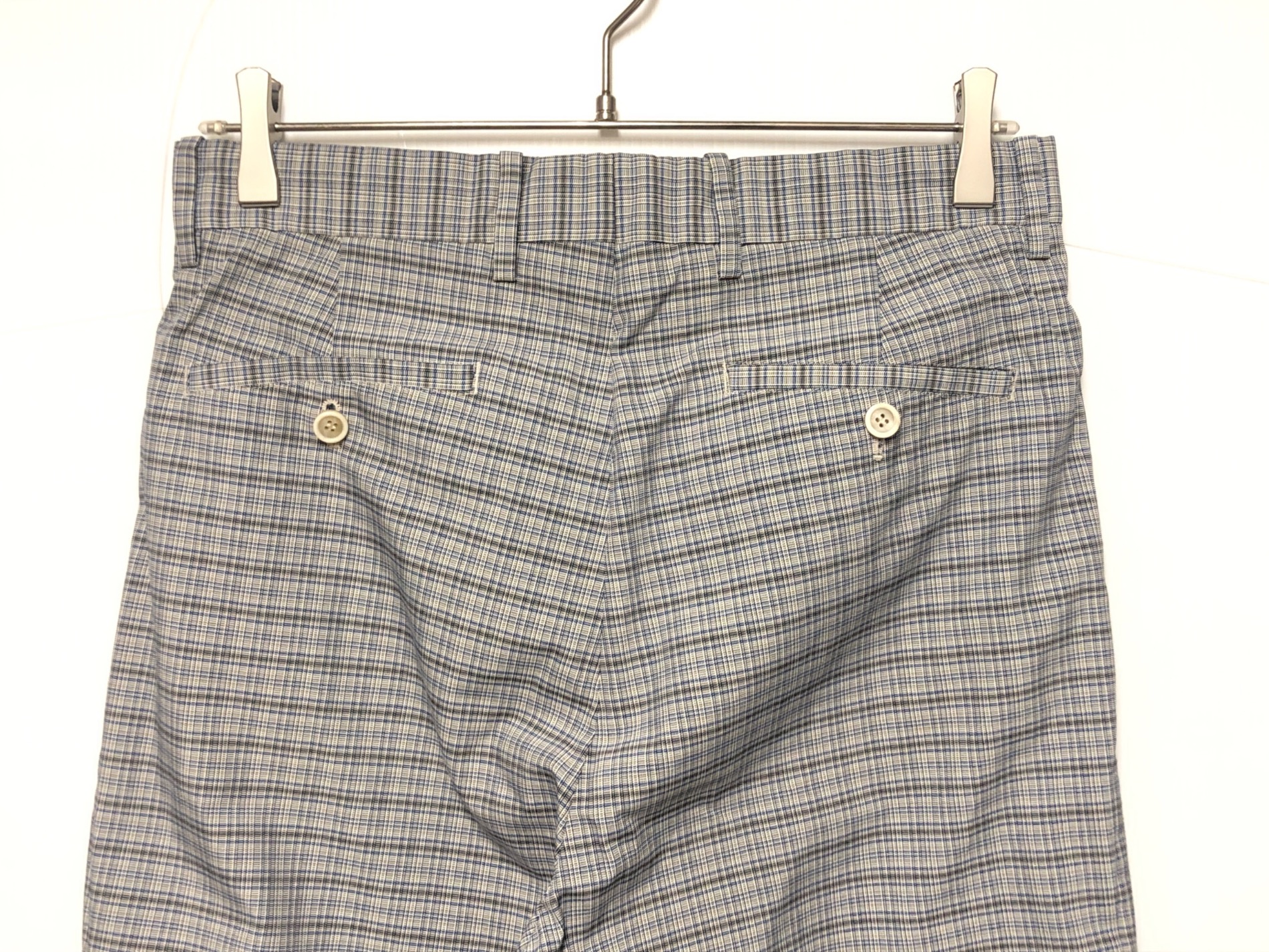 中古・古着通販】MARNI (マルニ) チェックパンツ グレー サイズ:44