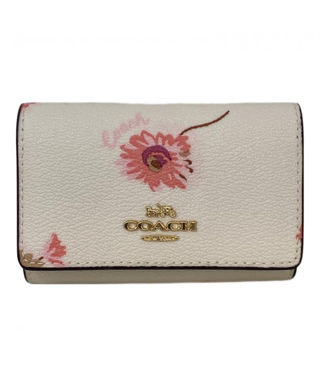 中古・古着通販】COACH (コーチ) ファイブリングキーケース ピンク  