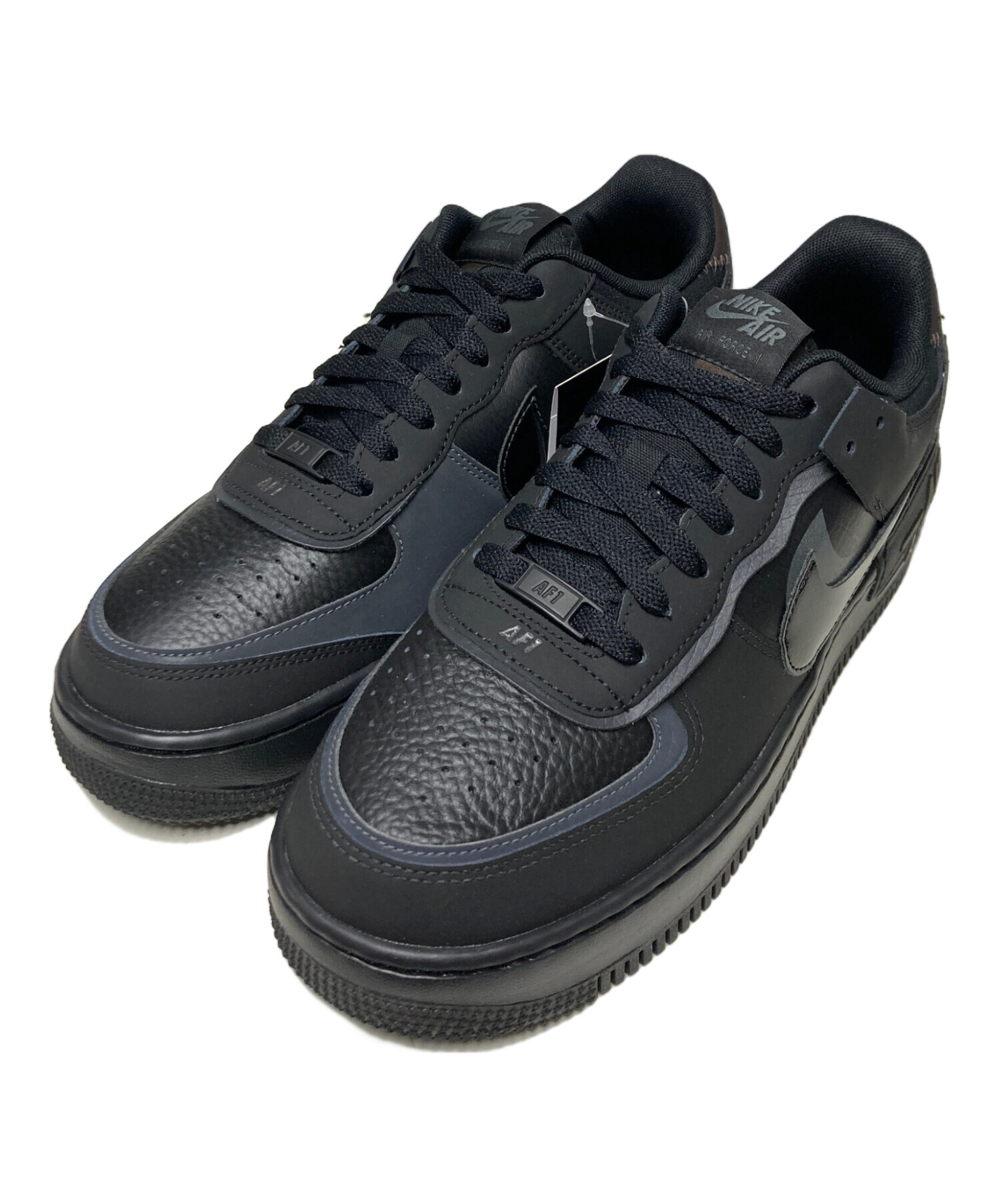 中古・古着通販】NIKE (ナイキ) WMNS AIR FORCE 1 SHADOW BLACK 