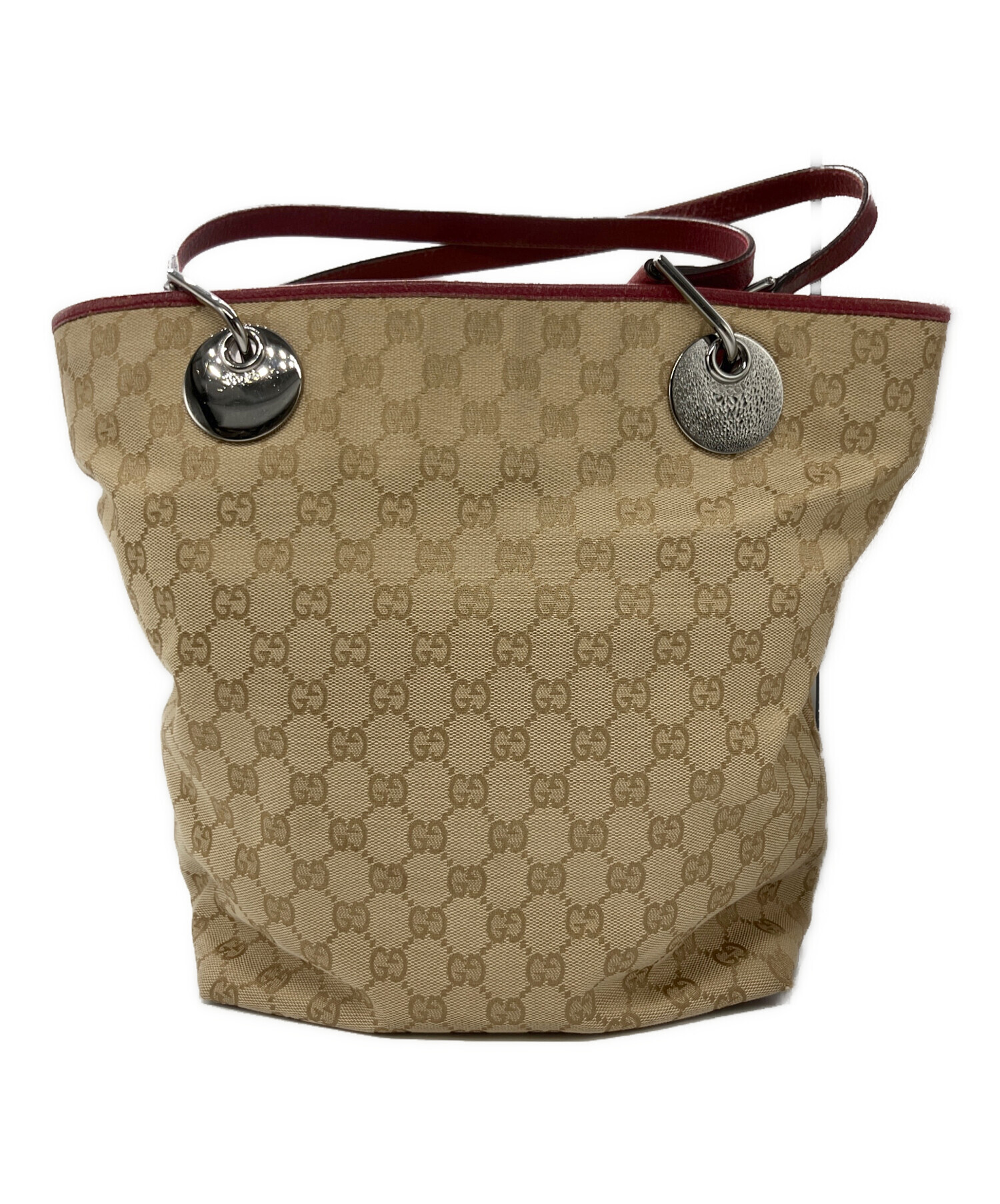 (中古)GUCCI トートバッグ GUCCI(グッチ) / トートバッグ/PVC/BEG/211135 | 中古品の販売・通販