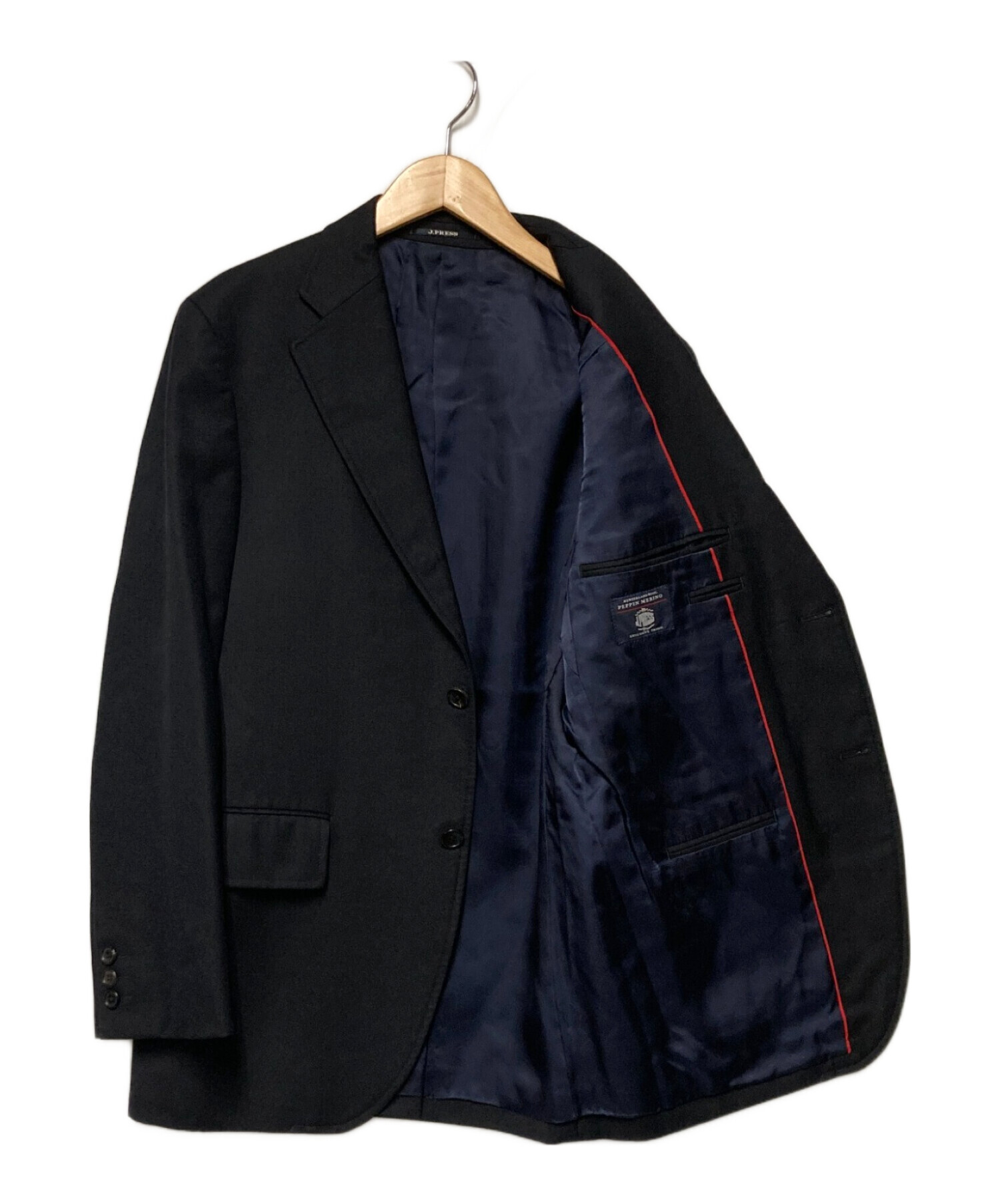 中古・古着通販】J.PRESS (ジェイプレス) PEPPIN MERINO 3Bテーラード 